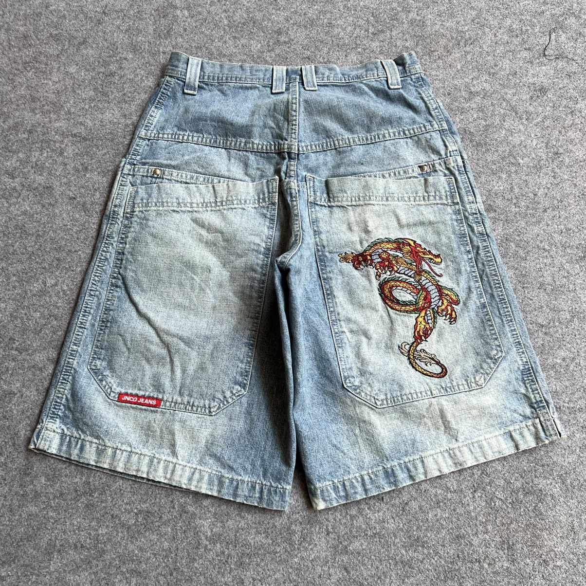 Vintage Jnco Dragon Baggy Shorts