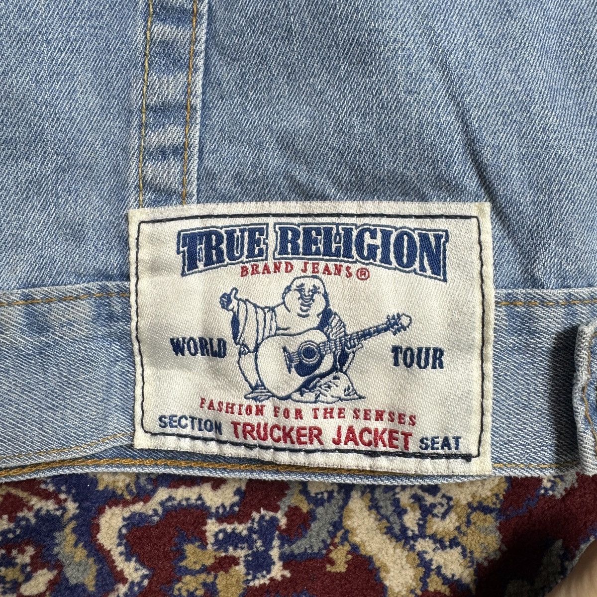 True Religion True Religion Trucker Jeans Jacket Levis type 3 style Y2k Size US L / EU 52-54 / 3 - 6 Thumbnail