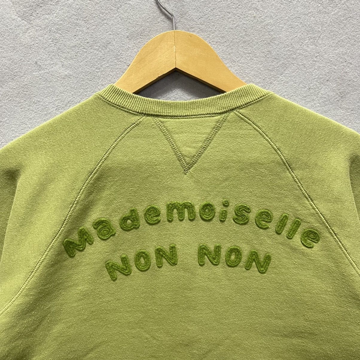 Mademoiselle Non Non Mademoiselle NON NON Button-Up Sweatshirt (Vintage 2000s) Size M / US 6-8 / IT 42-44 - 2 Thumbnail