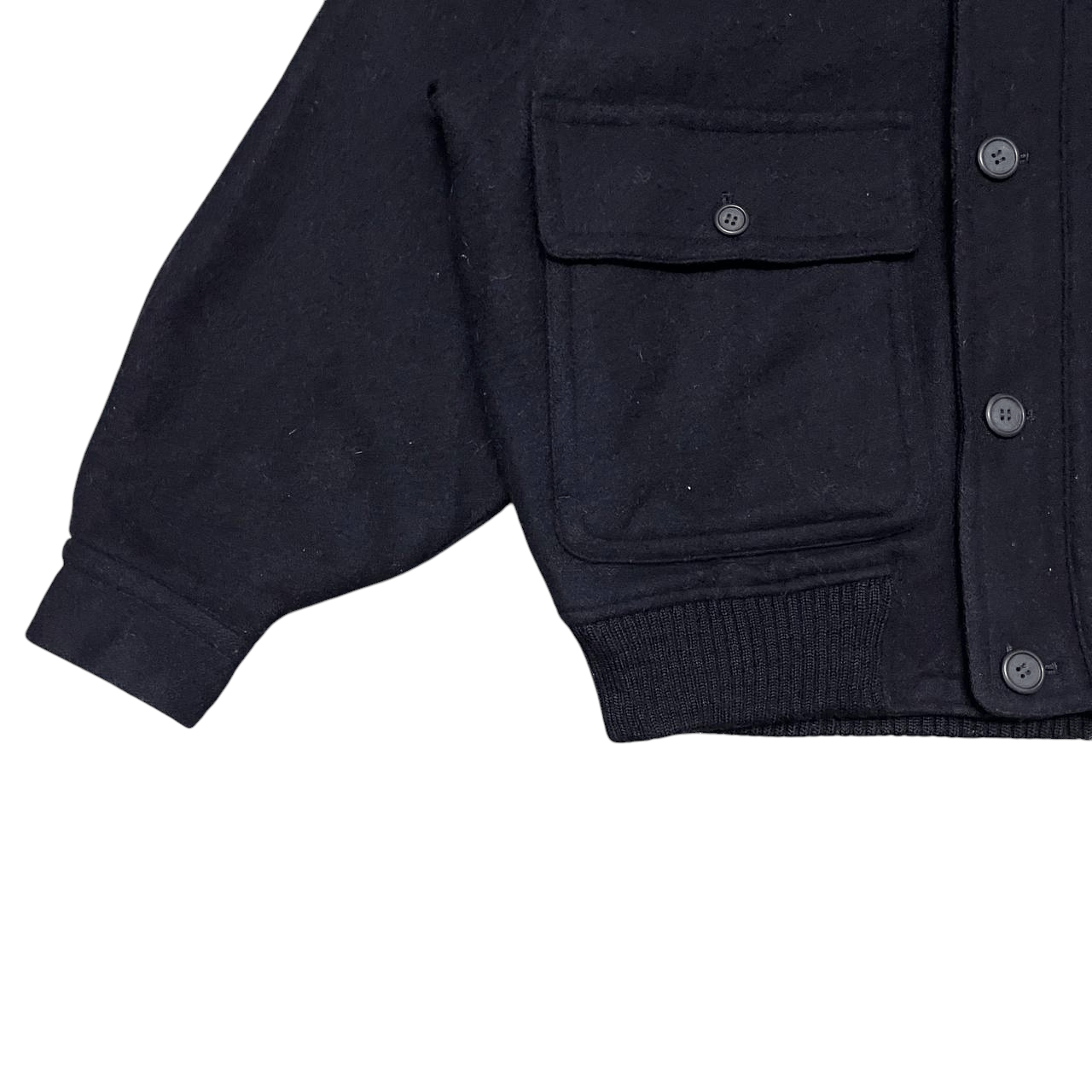 Japanese Brand Vintage Be Hot Sensible Persons Wool Bomber Jacket Size US M / EU 48-50 / 2 - 3 Thumbnail