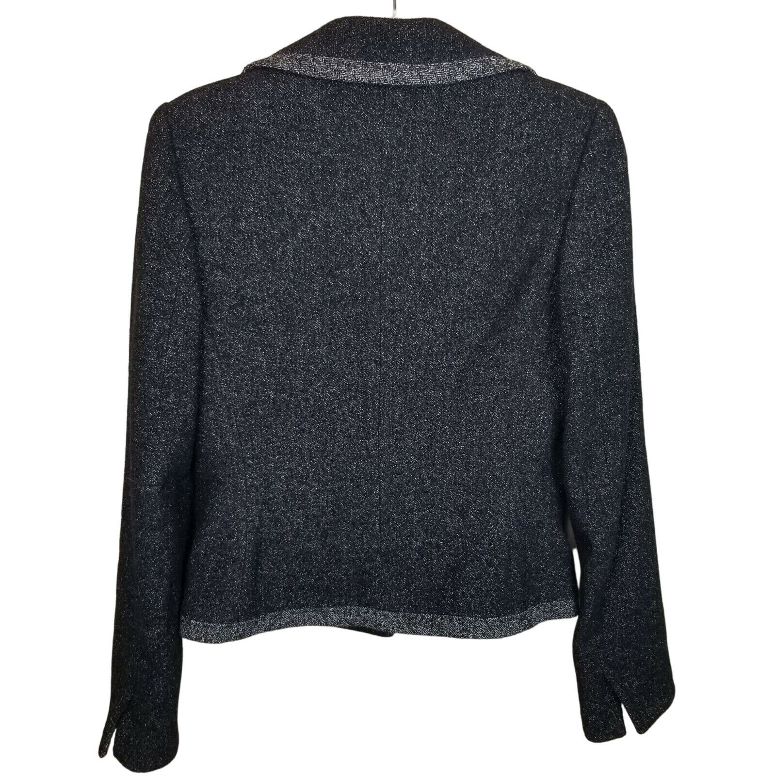Elie Tahari Elie Tahari Womens Virgin Wool Alpaca Blazer Size S Classic Size S / US 4 / IT 40 - 7 Thumbnail