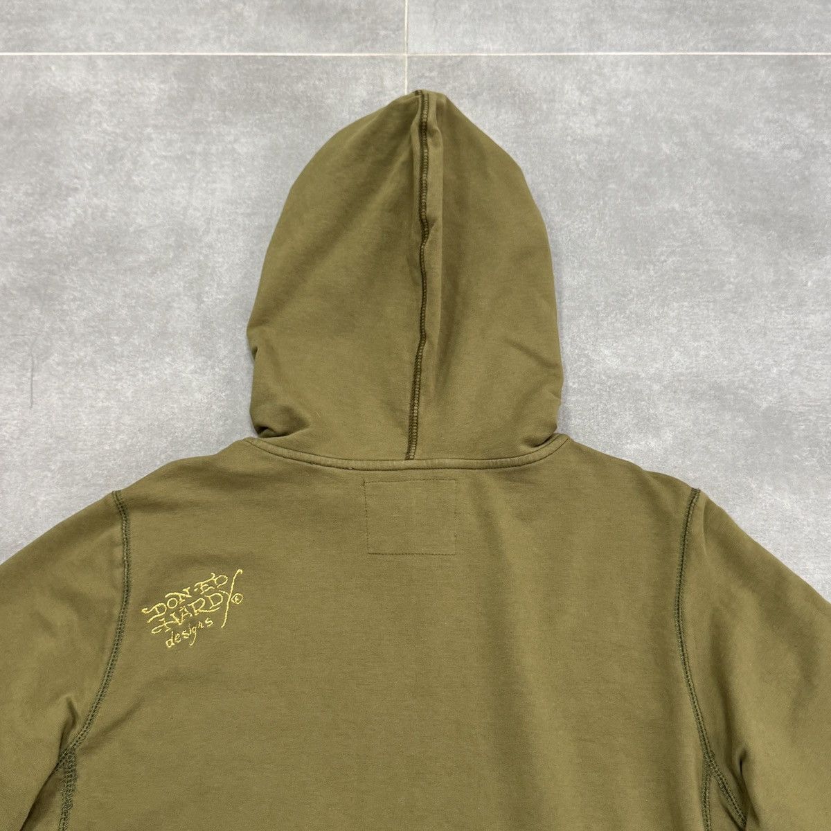 Christian Audigier × Ed Hardy Ed Hardy by Christian Audigier Embroidered Tiger Y2K Hoodie Size US M / EU 48-50 / 2 - 21 Thumbnail