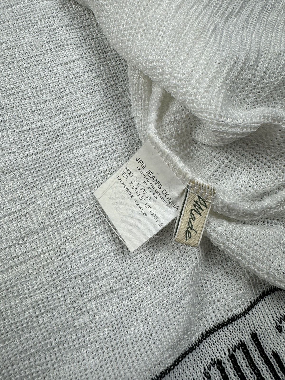Jean Paul Gaultier Jean Paul Gaultier Vintage Monogram Knit Zip Top Size 48 Size XL / US 12-14 / IT 48-50 - 4 Thumbnail
