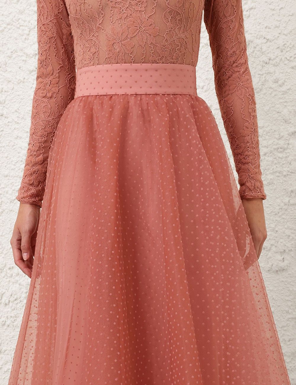 Zimmermann oc11z0825 Tulle Skirt in Blush Pink Size 27" / US 4 / IT 40 - 5 Thumbnail