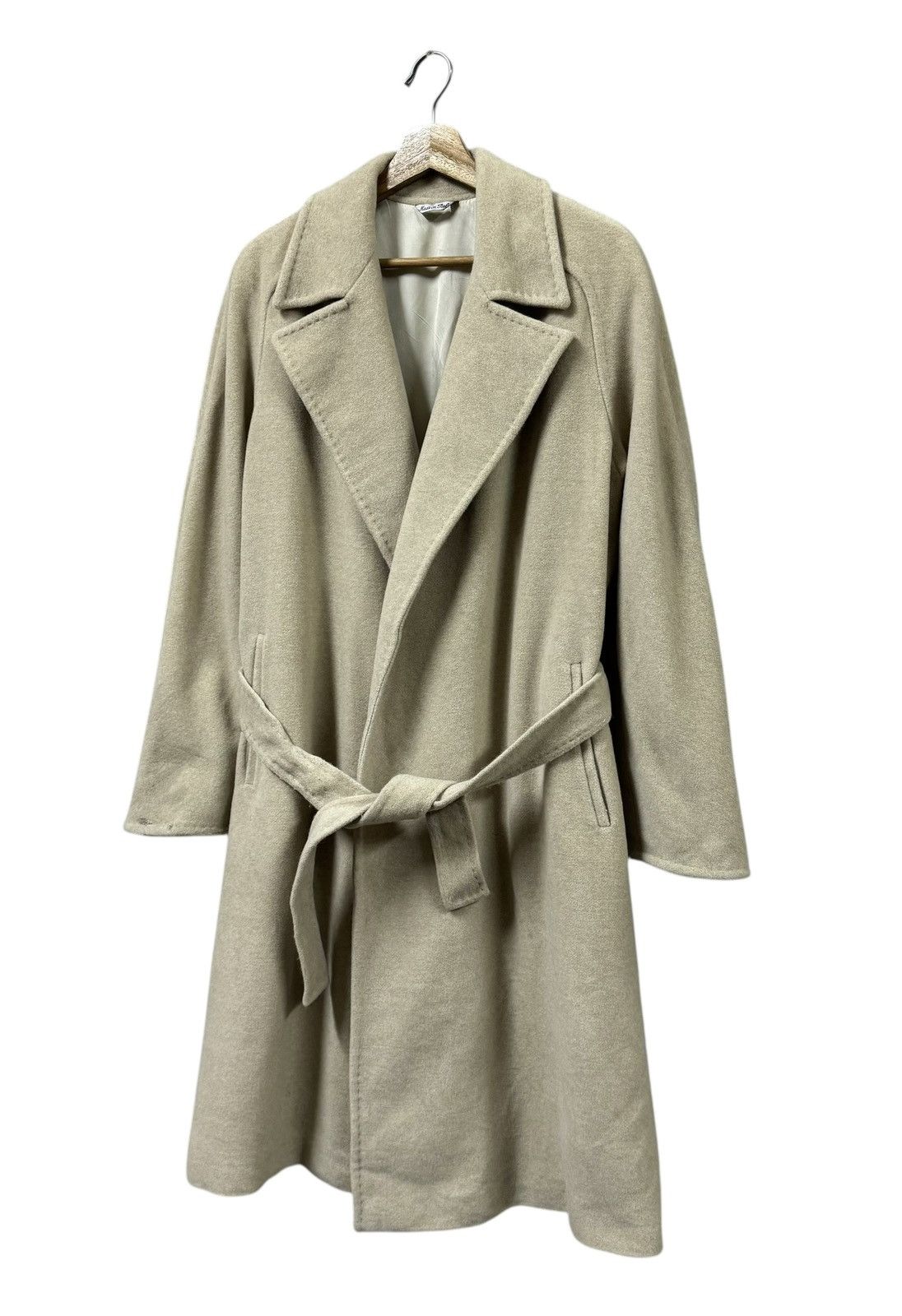 Giorgio Armani I Blues Tie-Belt Twill Coat Jacket *Only For Japan Release* Size US XS / EU 42 / 0 - 7 Thumbnail