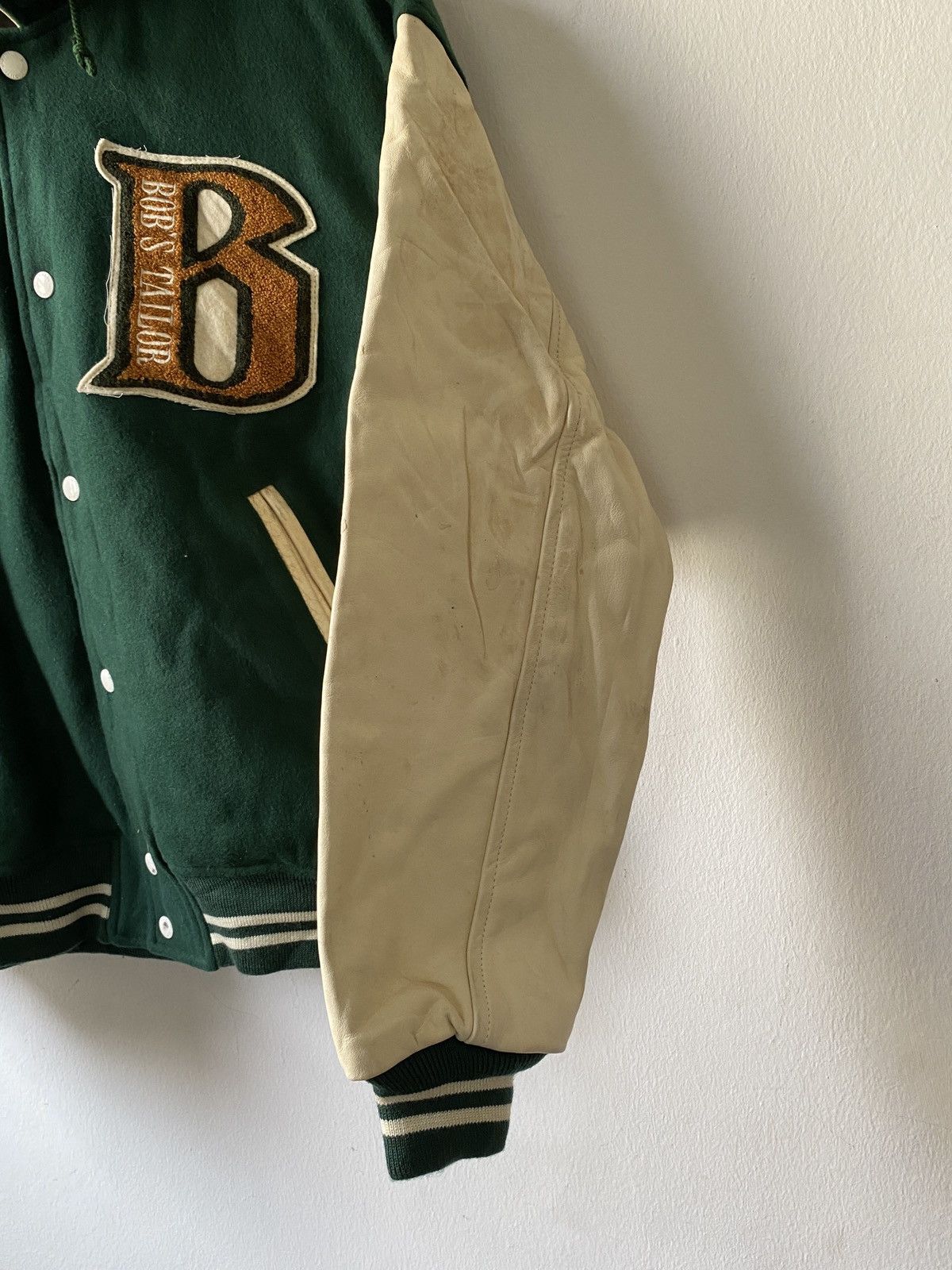 Vintage Vintage East Boy Bobs Taylor Hoodie Varsity Jacket Size US L / EU 52-54 / 3 - 4 Thumbnail