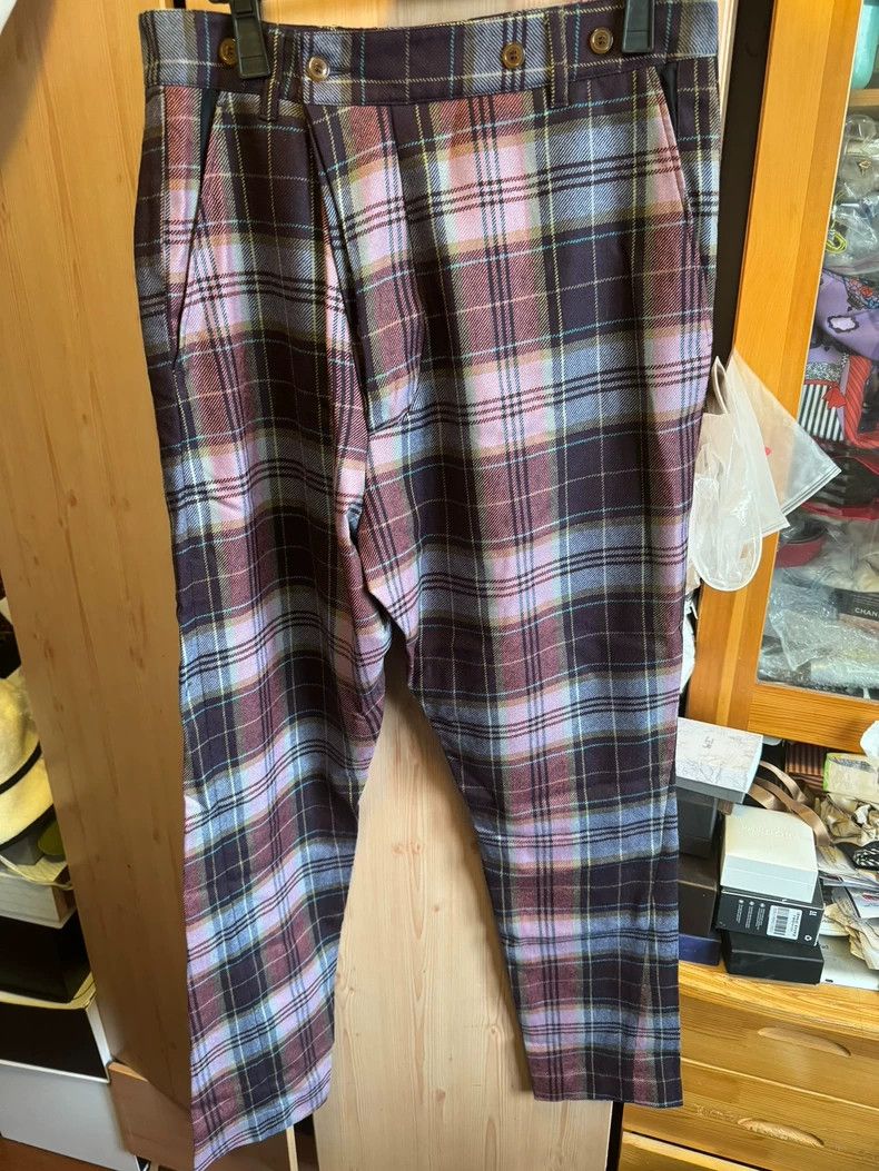 Vivienne Westwood Vivienne Westwood size48 Men's wool plaid trousers Size US 32 / EU 48 - 1 Thumbnail
