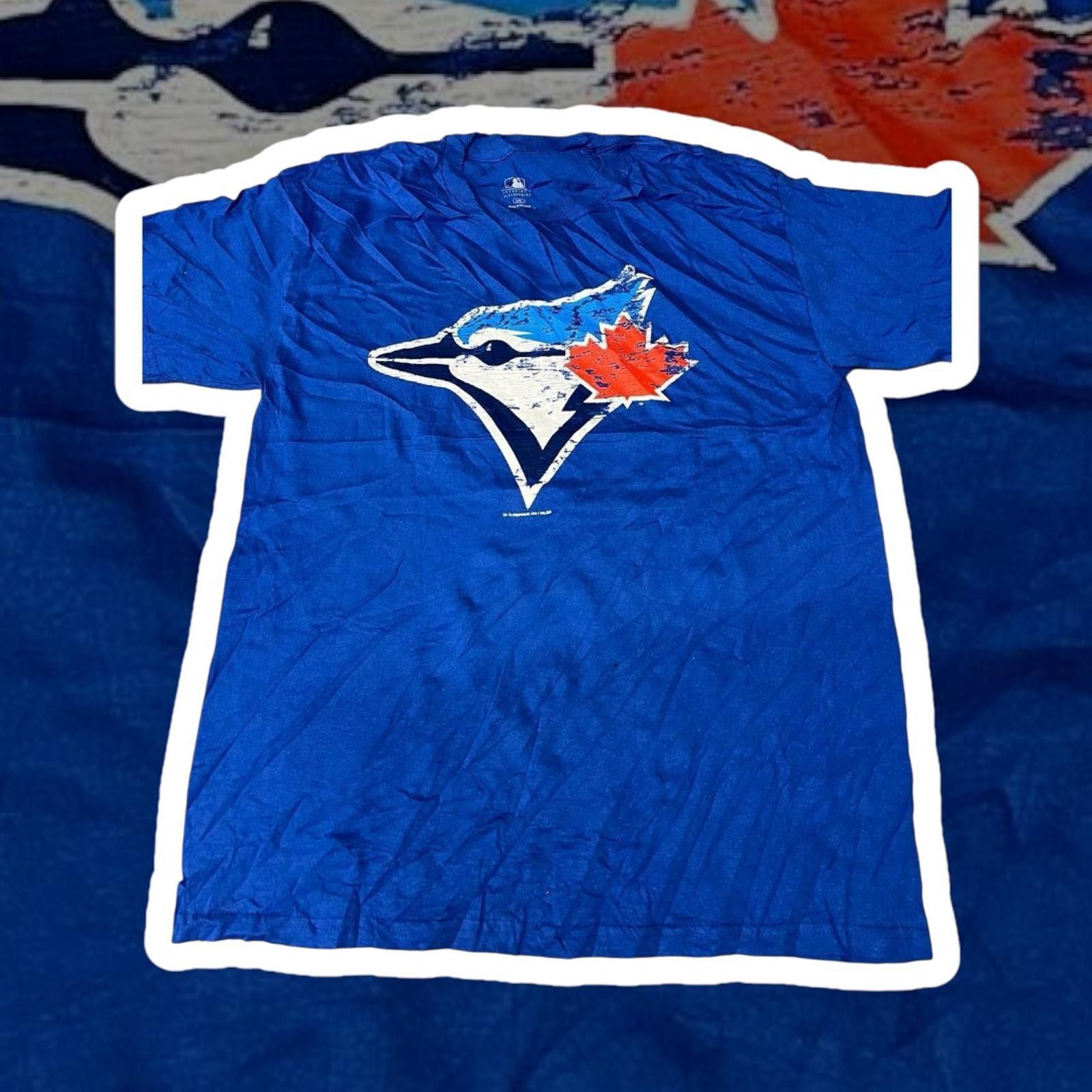 MLB Toronto Blue Jays T-Shirt - Classic Blue with Logo Size US L / EU 52-54 / 3 - 1 Thumbnail