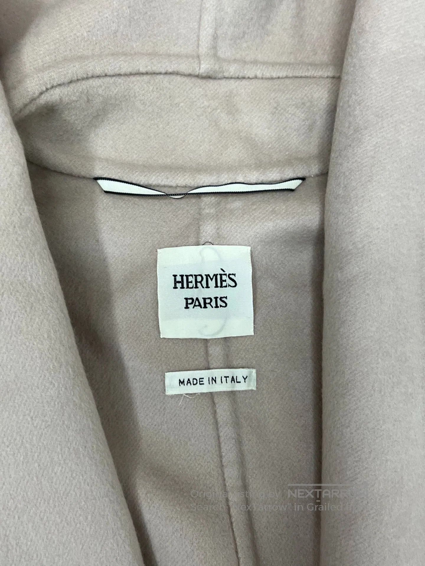 Hermes HERMES Cashmere Coat Size 34. Size US XS / EU 42 / 0 - 3 Thumbnail