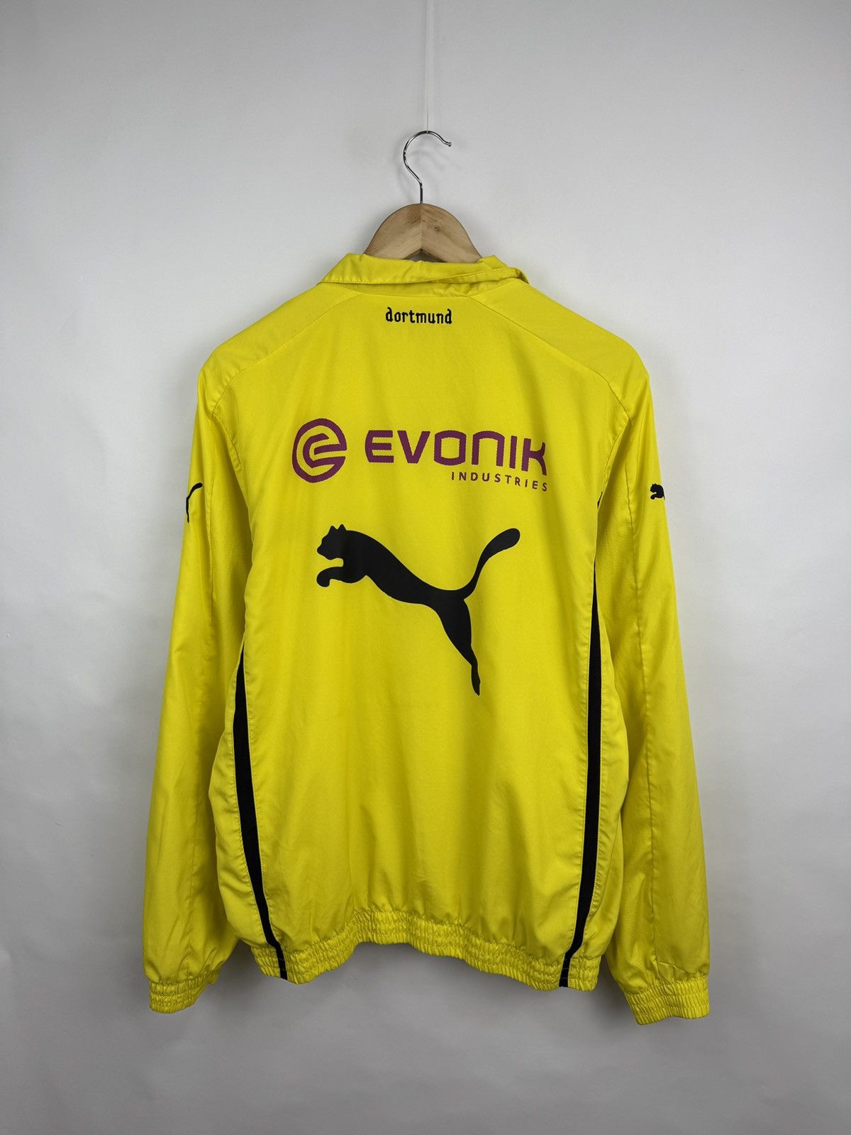 Puma 🇩🇪Vintage 2012 Puma Borussia Dortmund BVB Soccer Track Jacket Size US M / EU 48-50 / 2 - 10 Thumbnail