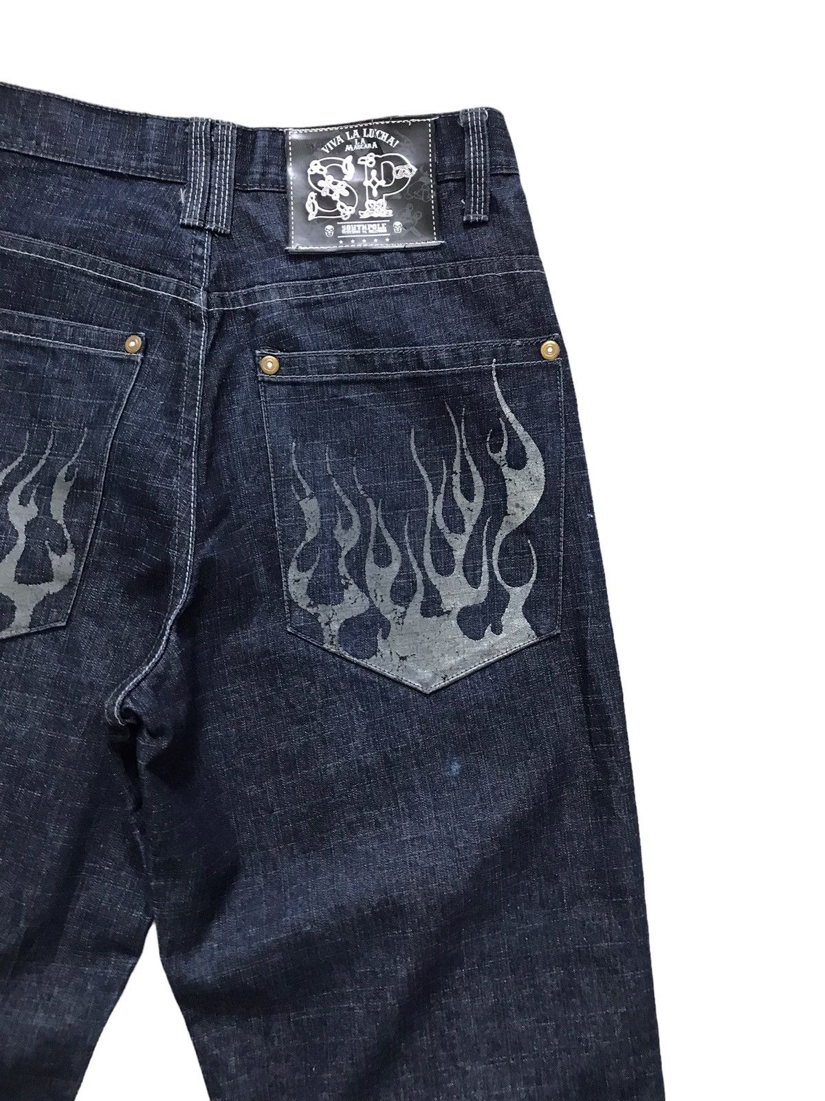 Southpole Southpole Viva La Luchai Mysterious Vs Hollywood Baggy Jeans Size US 32 / EU 48 - 12 Thumbnail