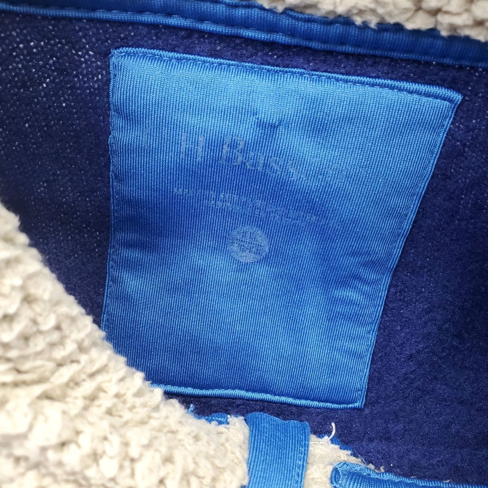 Vintage G.H. Bass & Co. Sweatshirt Mens XXL Blue 1/4 Zip Mock Neck Sherpa Lined Sweatshirt Size US XXL / EU 58 / 5 - 7 Thumbnail
