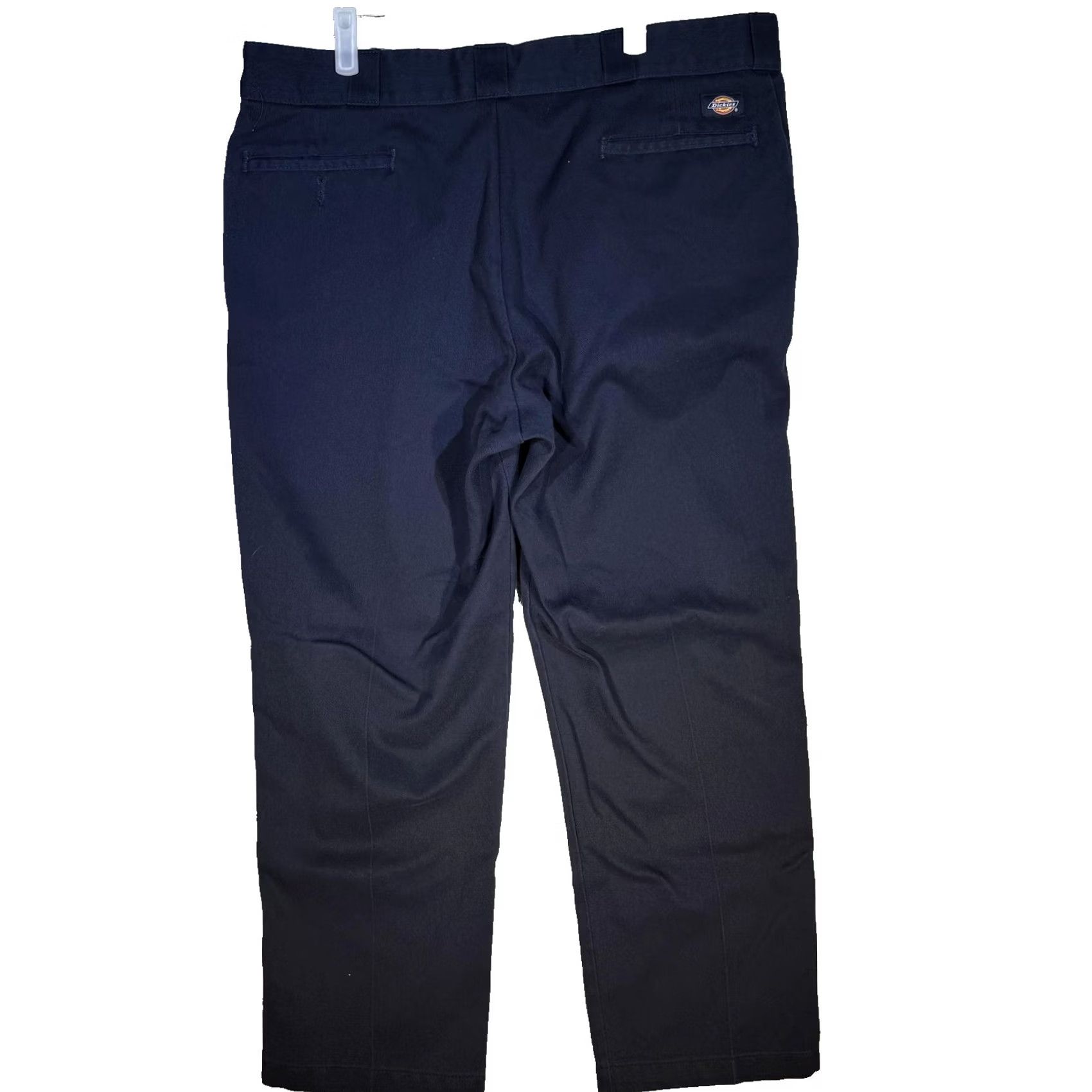 Dickies Dickies 874 Pants Mens 40x30 Navy Blue Workwear Poly Cotton Uniform Original Fit Size US 40 / EU 56 - 2 Thumbnail