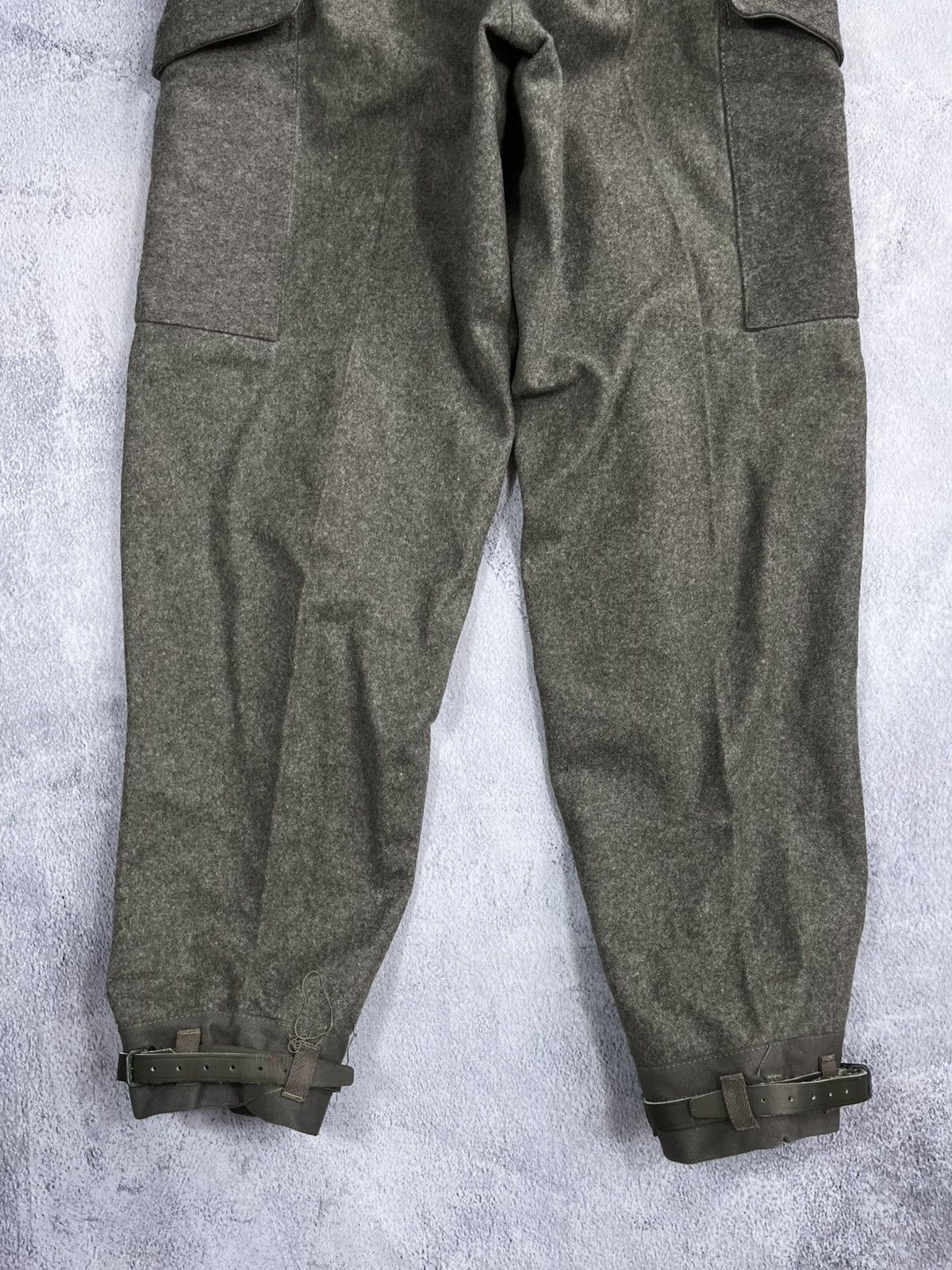 Vintage Vintage Trousers wool cargo military luxury style Size US 30 / EU 46 - 7 Thumbnail