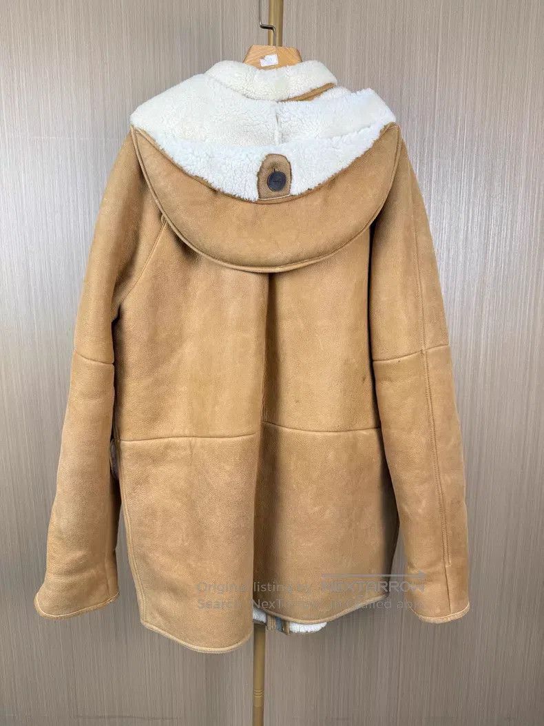 Loewe Loewe Faux Fur and Leather Jacket Size XS / US 0-2 / IT 36-38 - 2 Thumbnail