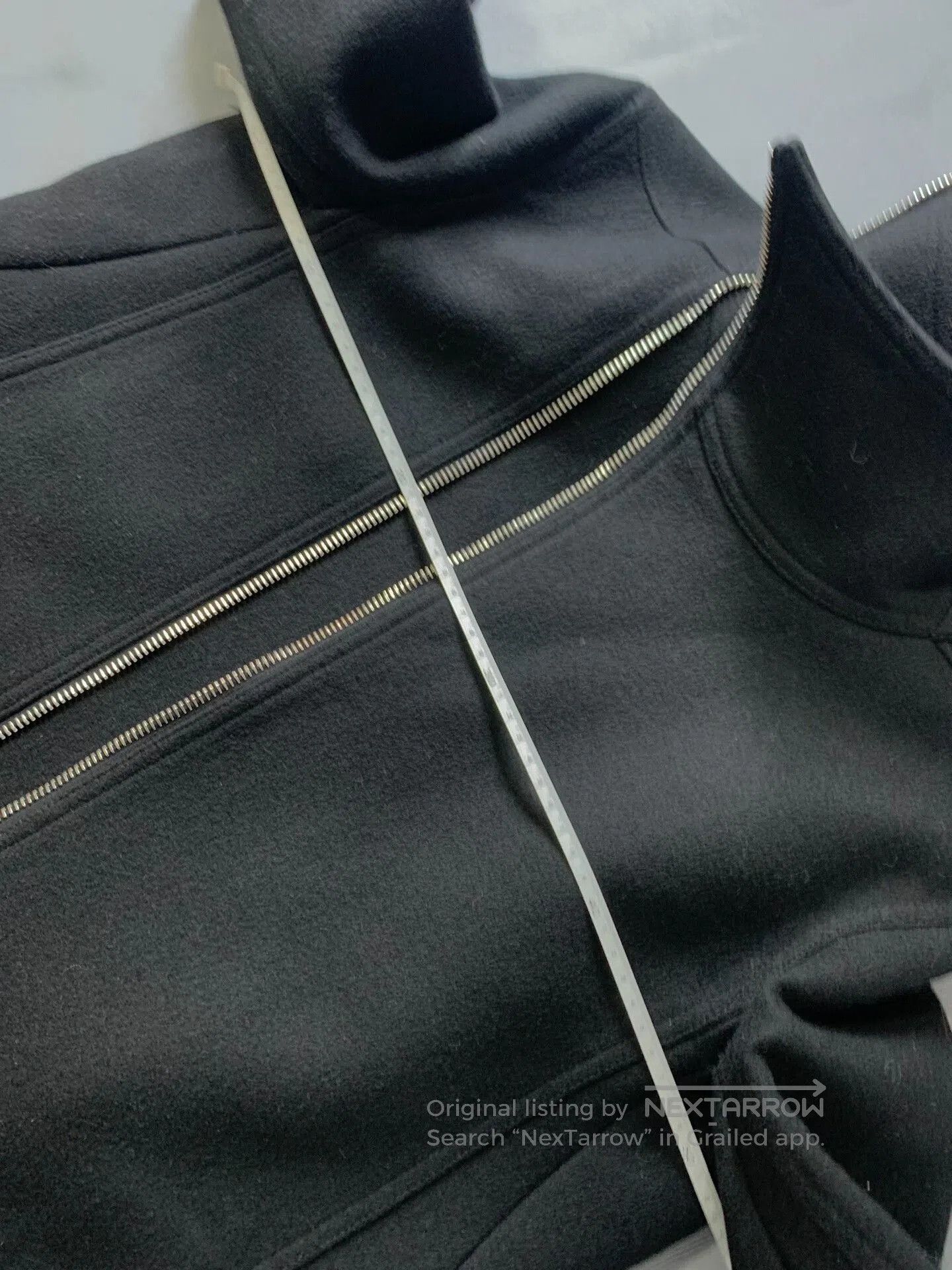 Rick Owens Rick Owens Wool Long Zip Coat. Size US S / EU 44-46 / 1 - 7 Thumbnail