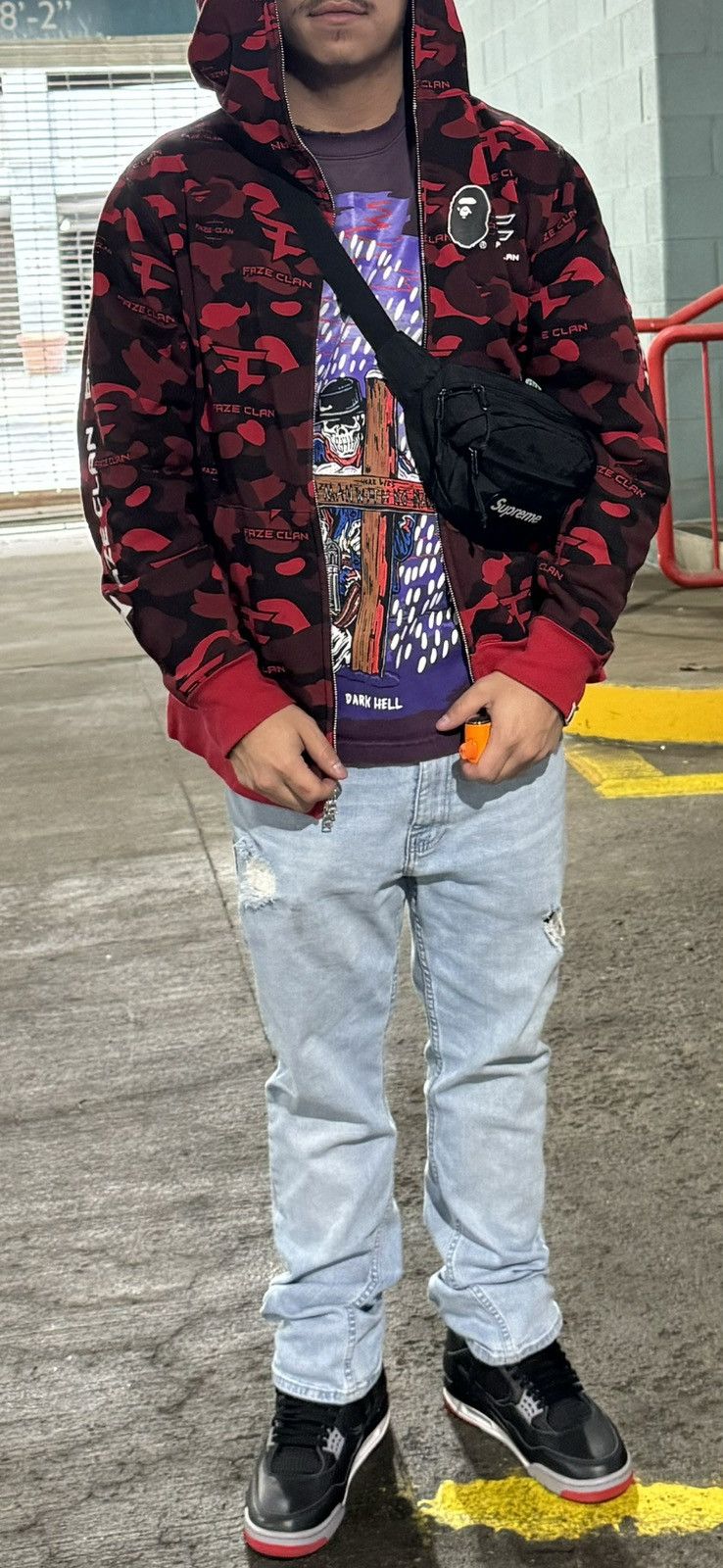 Bape Bape x Faze Clan full zip up hoodie SS23 Size US XL / EU 56 / 4 - 2 Thumbnail