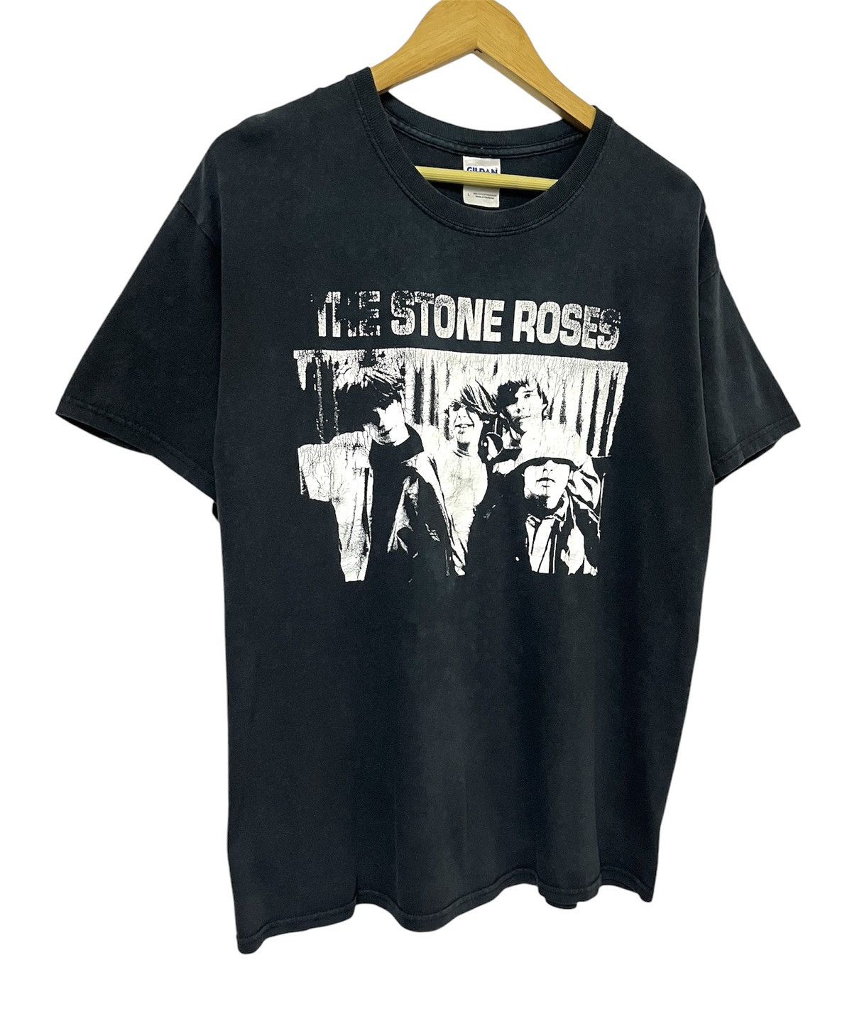 Band Tees × Vintage VINTAGE 00s THE STONE ROSES INDIE BRITPOP ROCK BAND TSHIRT Size US L / EU 52-54 / 3 - 2 Thumbnail