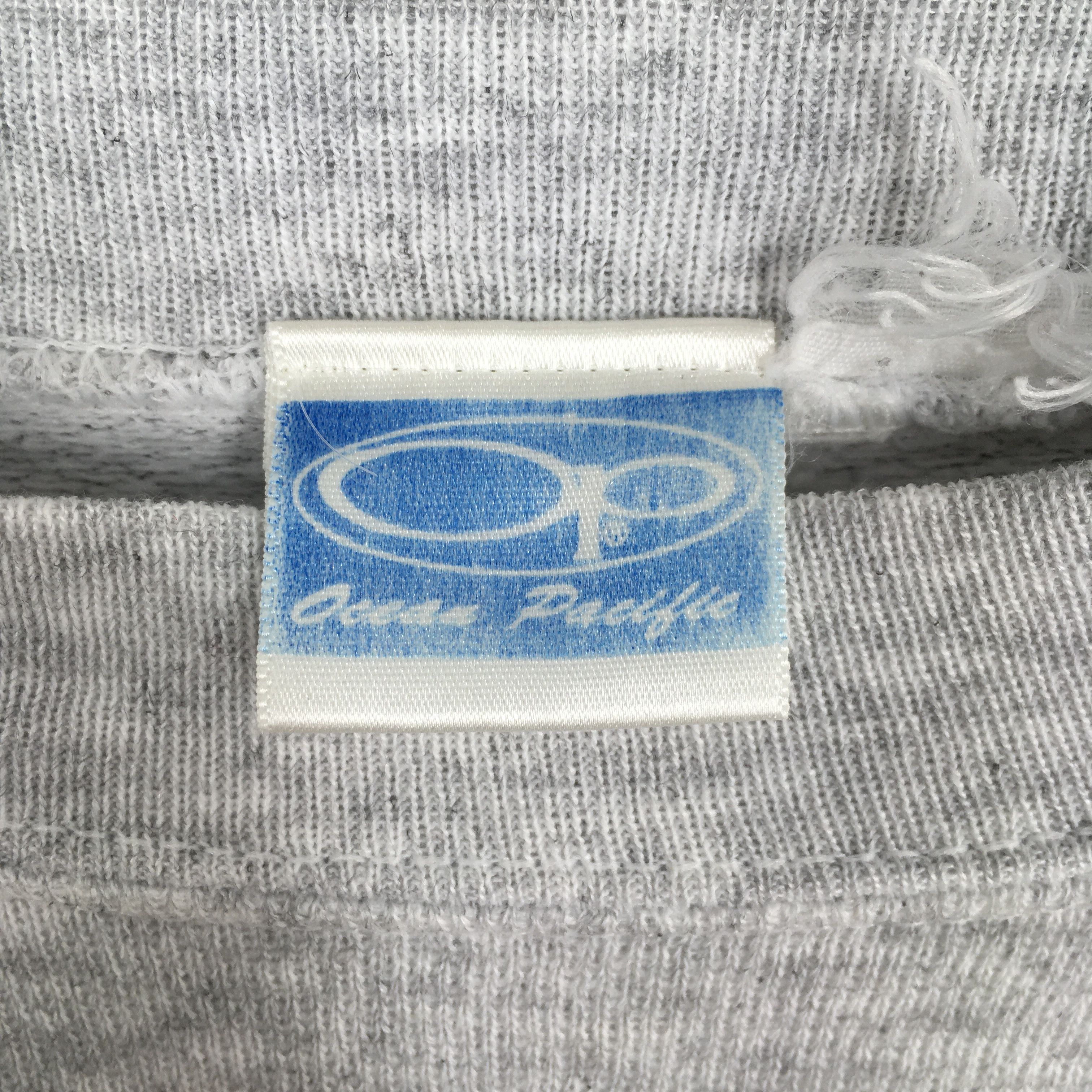 Vintage Vintage 90s OP Ocean Pacific Surfing Gray Sweatshirt Medium Size US M / EU 48-50 / 2 - 5 Thumbnail