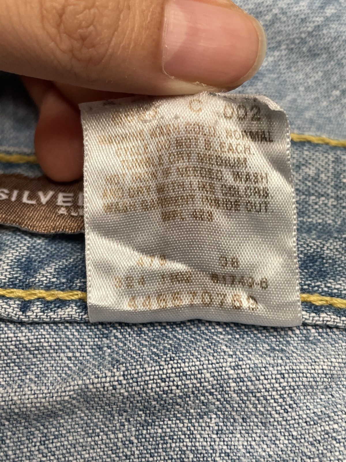Levi's × Vintage Rare Vintage Levis SilverTab Oversized Carpenter Jeans 2000s Size US 42 / EU 58 - 11 Thumbnail
