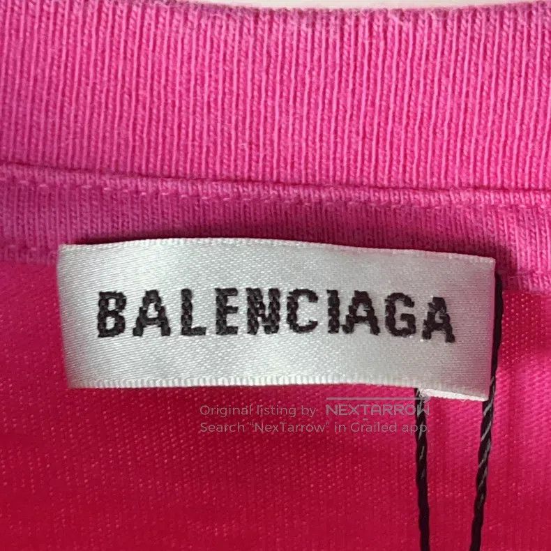 Balenciaga Balenciaga Cotton Crewneck Short-sleeve T-shirt Size M / US 6-8 / IT 42-44 - 3 Thumbnail