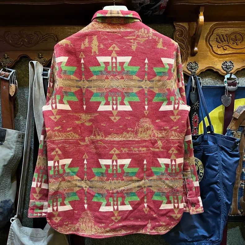 RRL Ralph Lauren RRL Ralph Lauren Lian Kai's matching watermelon red southw Size US M / EU 48-50 / 2 - 2 Thumbnail
