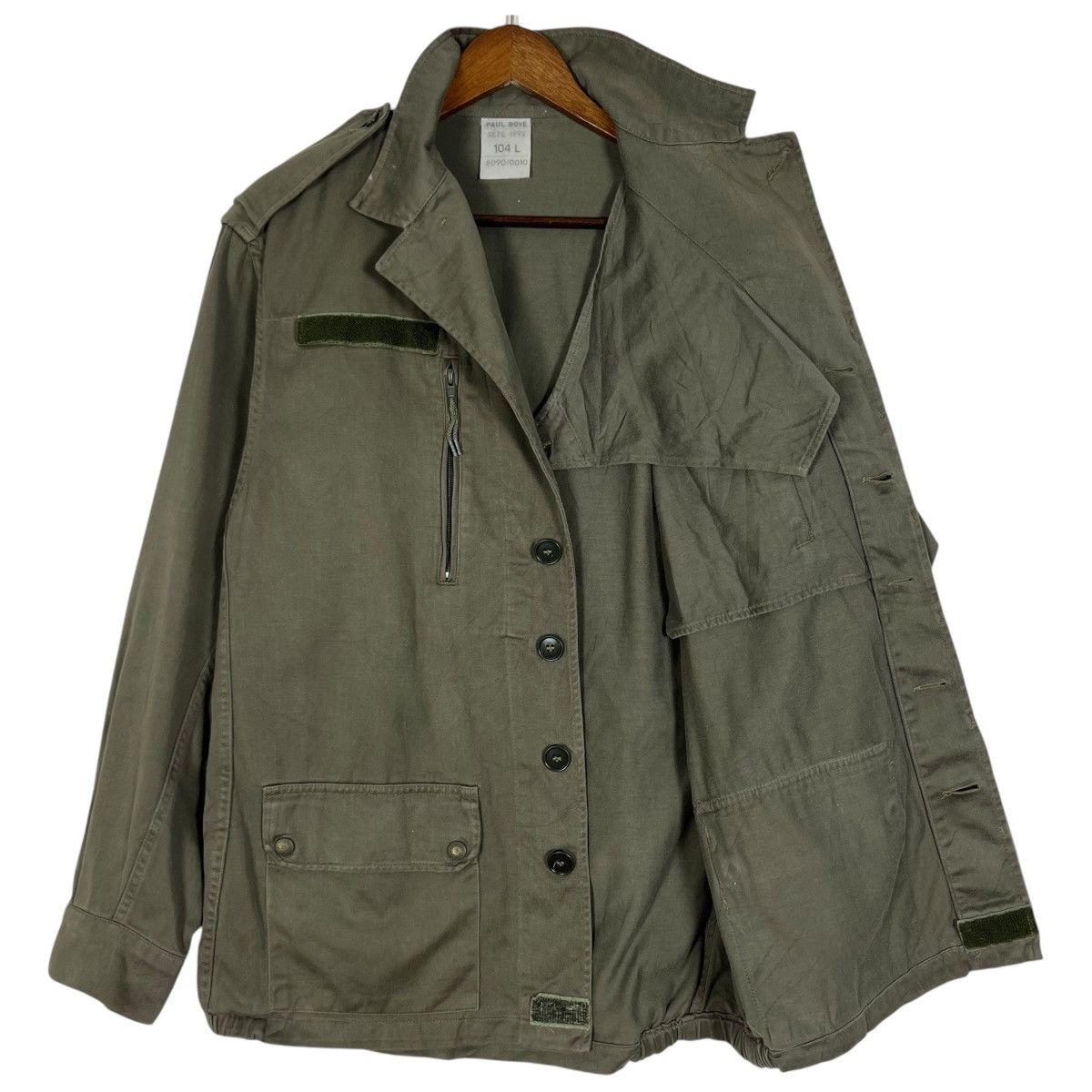 Vintage 90s VINTAGE FRENCH MILITARY F2 FIELD JACKET Size US L / EU 52-54 / 3 - 3 Thumbnail