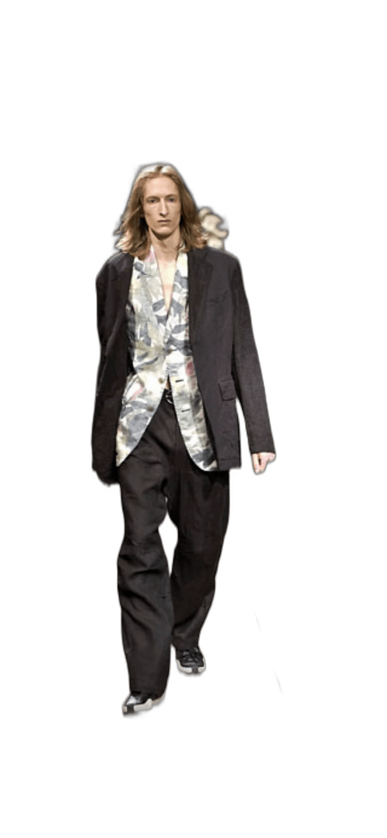 Yohji Yamamoto lightweight floral print blazer by yohji yamamoto Size US M / EU 48-50 / 2 - 1 Thumbnail