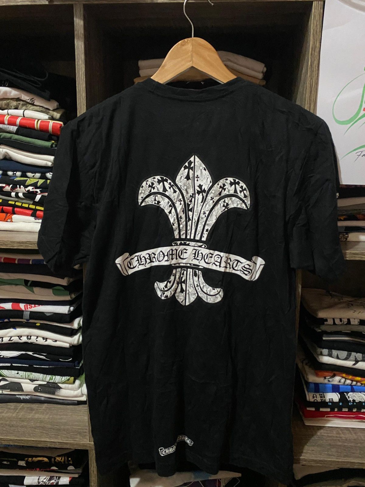 Chrome Hearts Chrome Heart Fleur de Lis Pocket Tee | Grailed