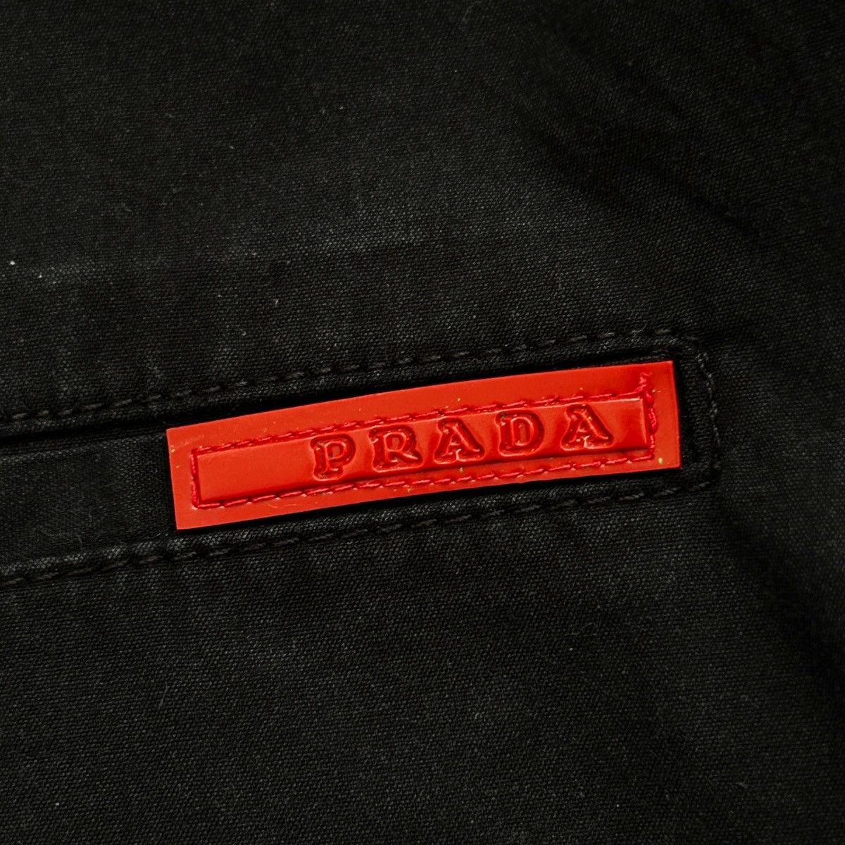 Prada Prada Formal Black Shirt Nylon Size US M / EU 48-50 / 2 - 6 Thumbnail