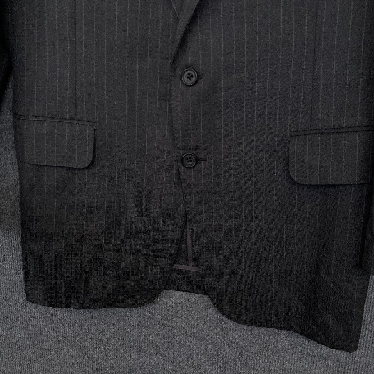 Burberry × Designer × Vintage Vintage Burberrys Stripes Wool Blazer Size 38R - 2 Thumbnail