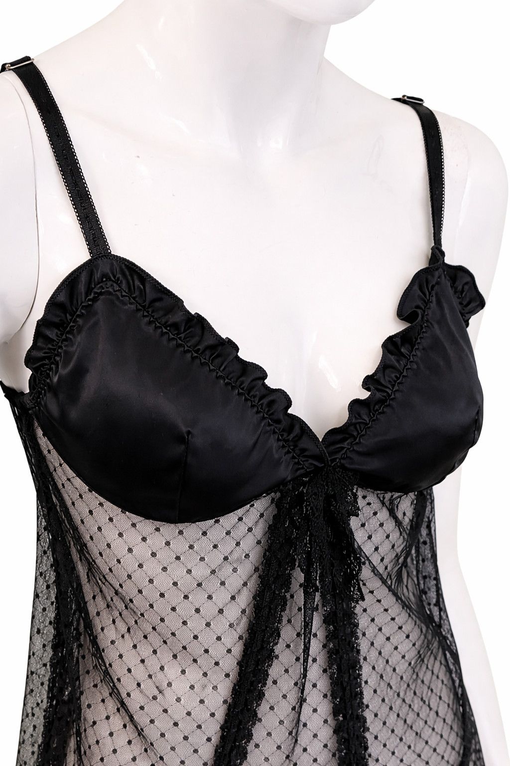 Dolce & Gabbana Dolce & Gabbana Leopard Animal Transparent Sheer Mesh Top Size M / US 6-8 / IT 42-44 - 3 Thumbnail