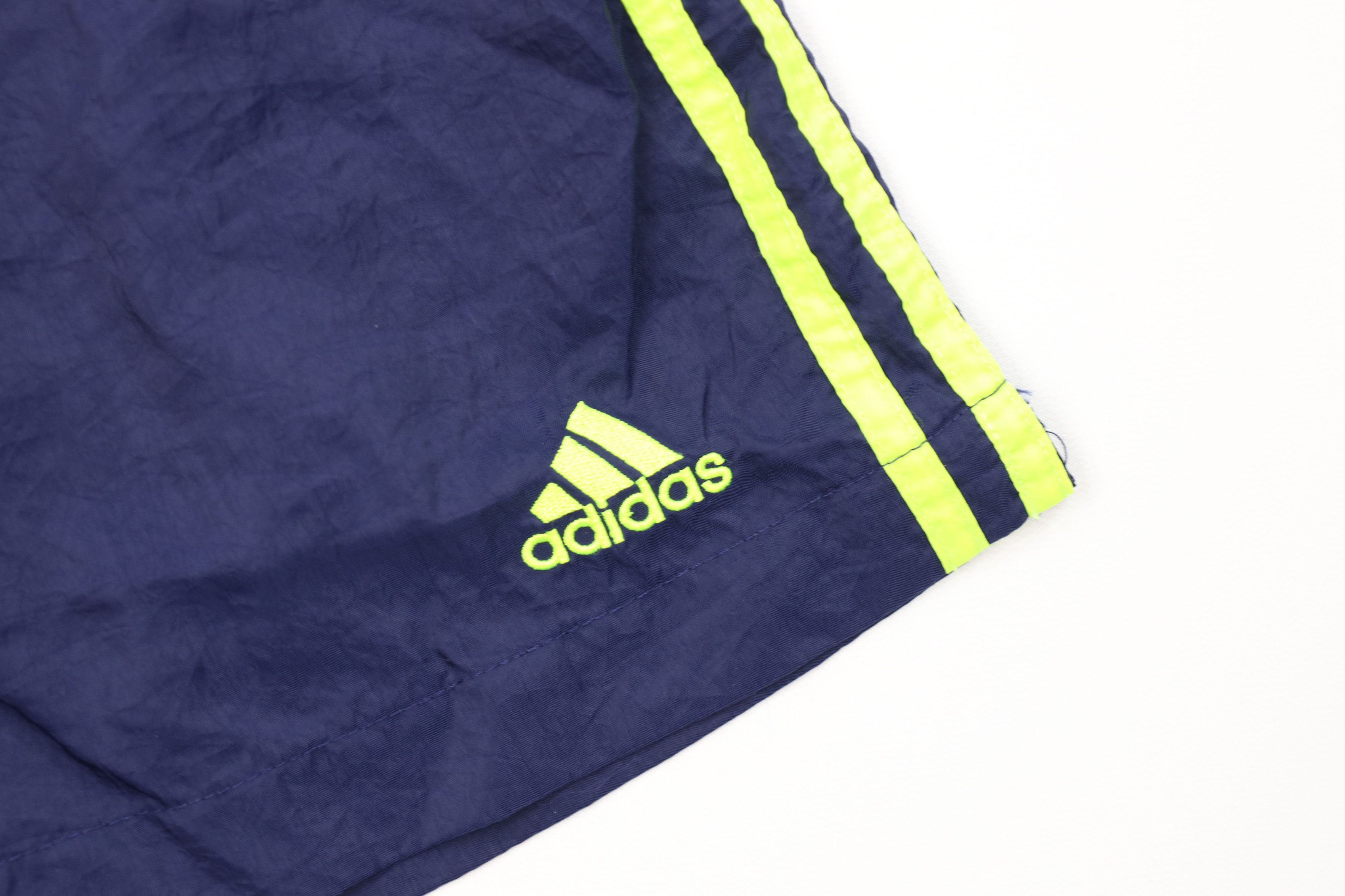 Adidas Vintage 90s Adidas Running Jogging Soccer Shorts Nylon Blue Size US 32 / EU 48 - 5 Thumbnail