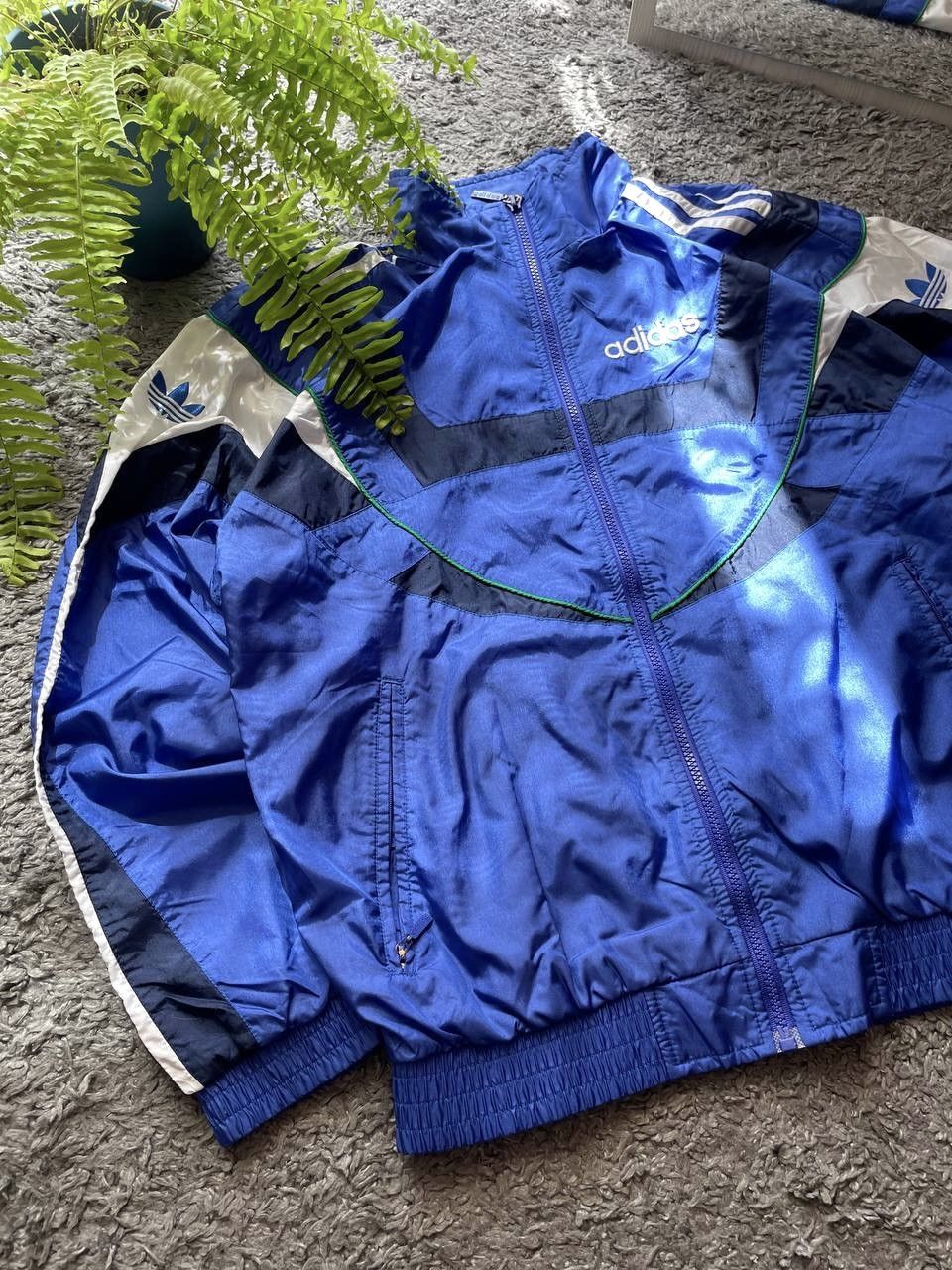 Adidas × Vintage 90s Adidas Suit Vintage Streetwear Logo Rare Neylon Oversize Size US M / EU 48-50 / 2 - 8 Thumbnail