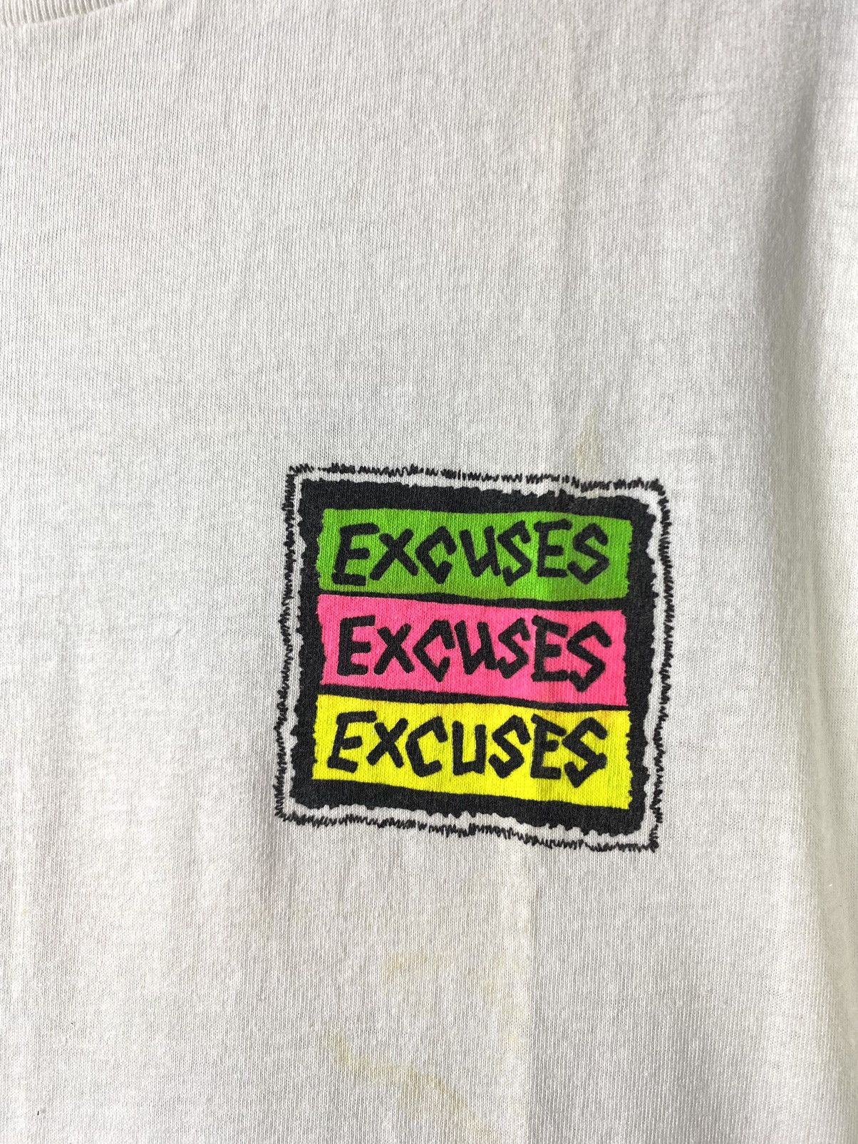 Oxbow 1989 Vintage Surfer Excuse T Shirt Stussy Oakley Size US L / EU 52-54 / 3 - 4 Thumbnail