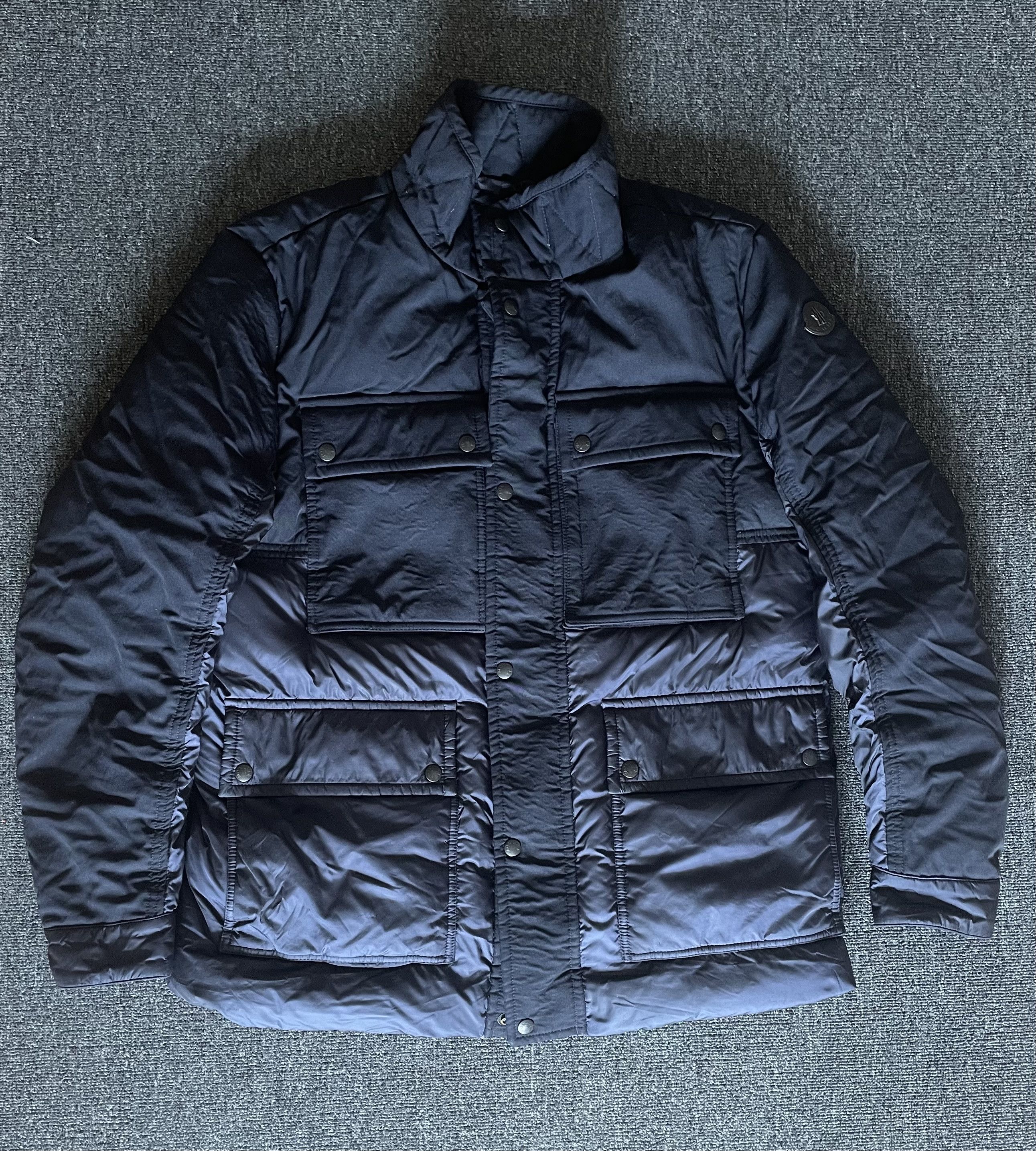 Moncler dark down jacket size 5/XXL