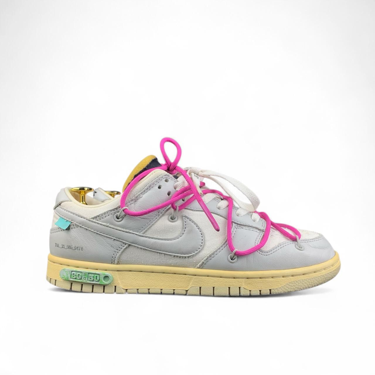 Nike × Off-White Nike x Off-White Dunk Low Lot 30 of 50 - " The ten " Size US 8.5 / EU 41-42 - 13 Thumbnail