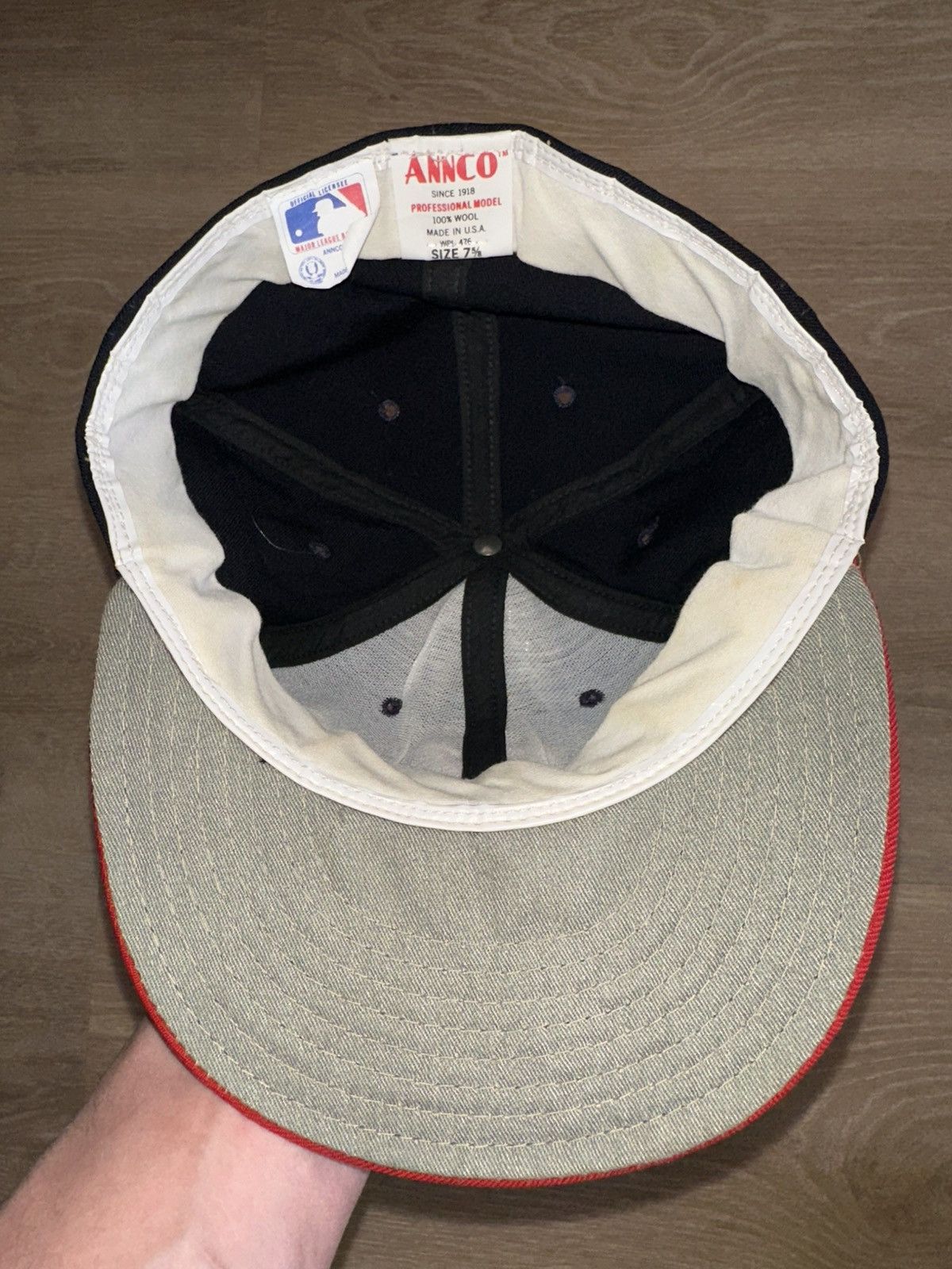 MLB × New Era × Vintage Vintage 80’s Chicago White Sox New Era Fitted Hat Size 7 5/8 Size 38 - 5 Thumbnail
