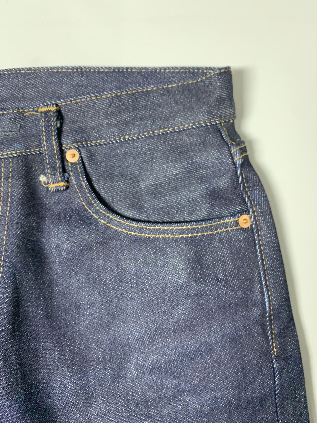 Iron Heart IRON HEART 634Z — 21 oz EXTRA HEAVY JAPANESE BIKER DENIM Size US 32 / EU 48 - 6 Thumbnail