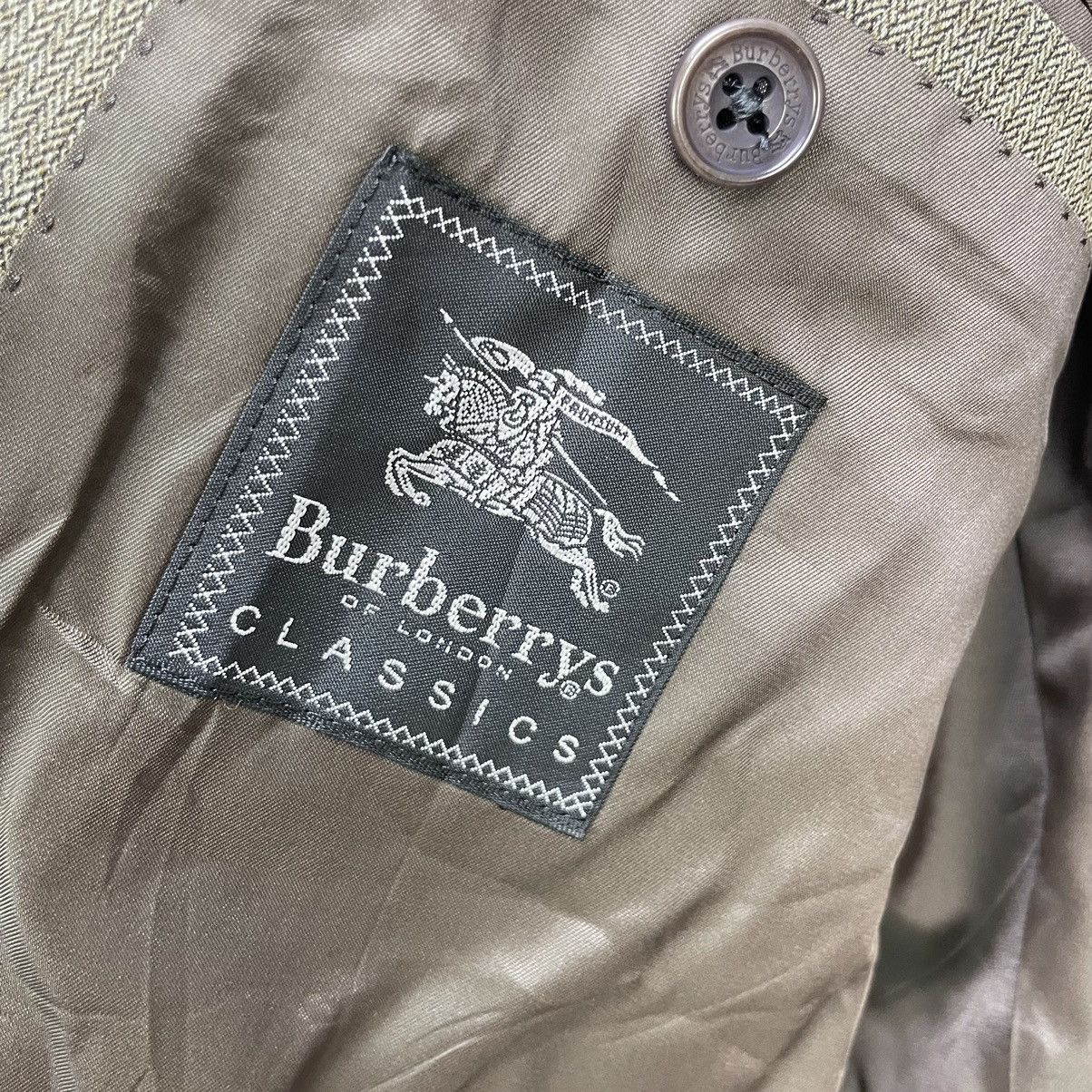 Burberry × Vintage Vintage Burberrys Of London Classic Casual Jacket Size US M / EU 48-50 / 2 - 5 Thumbnail