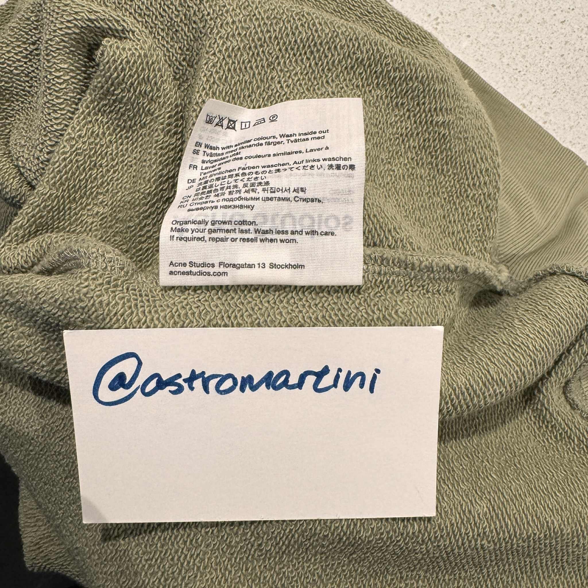 Acne Studios Acne Studios Face Logo Crewneck Sweater Size US S / EU 44-46 / 1 - 6 Thumbnail