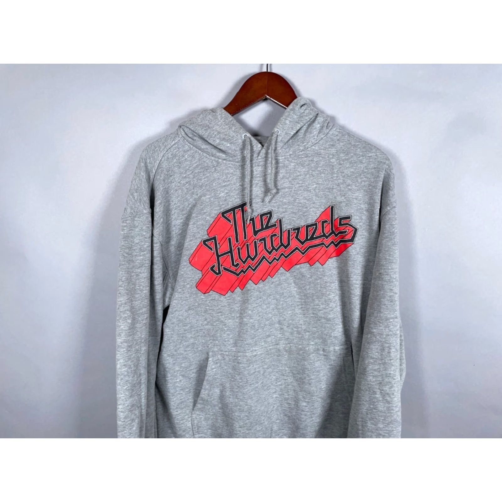 The Hundreds The Hundreds Hoodie Adult Medium Gray Logo Print Sweatshirt Streetwear Y2K Size US M / EU 48-50 / 2 - 4 Thumbnail