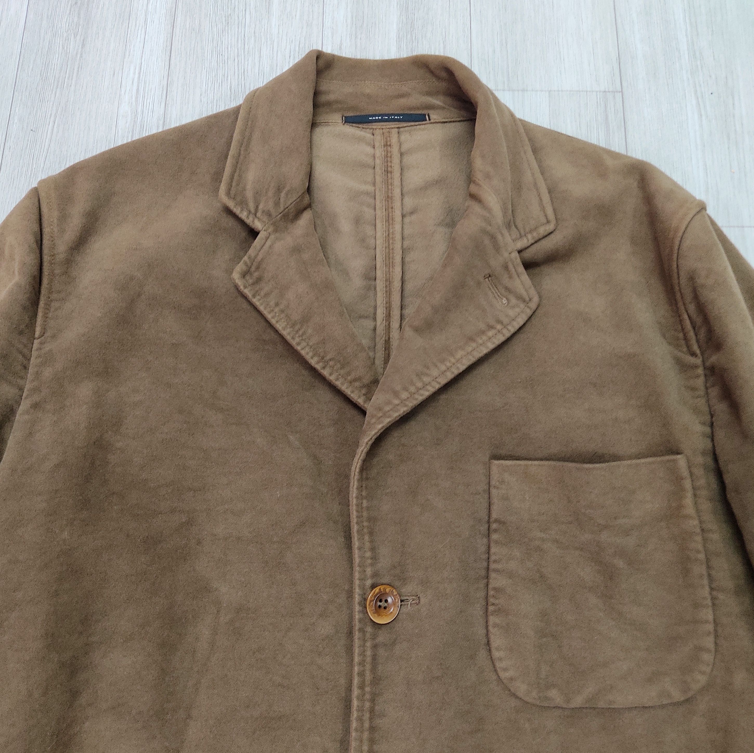 C.P. Company C.P. Company SS03 Archive Moleskin Cotton Blazer Jacket Size US XL / EU 56 / 4 - 5 Thumbnail