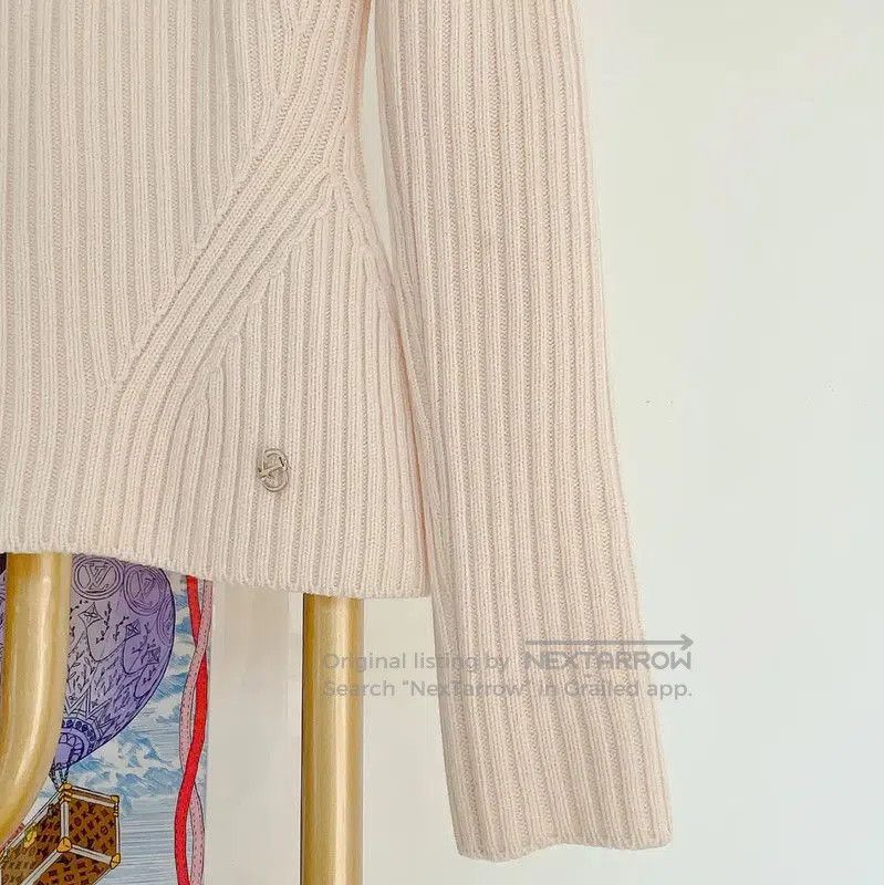 Dior Dior Beige Wool Long Sleeve Sweater . Size XS / US 0-2 / IT 36-38 - 5 Thumbnail
