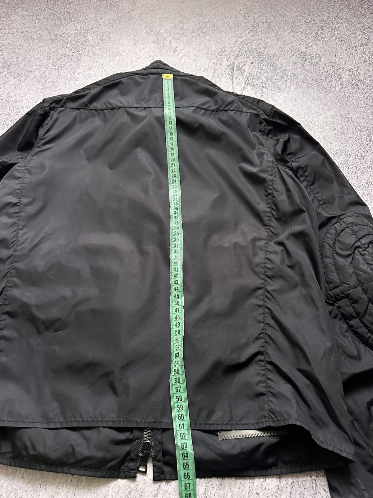 Prada Vintage Prada S/S99 Nylon Biker Short Jacket Size US M / EU 48-50 / 2 - 20 Thumbnail