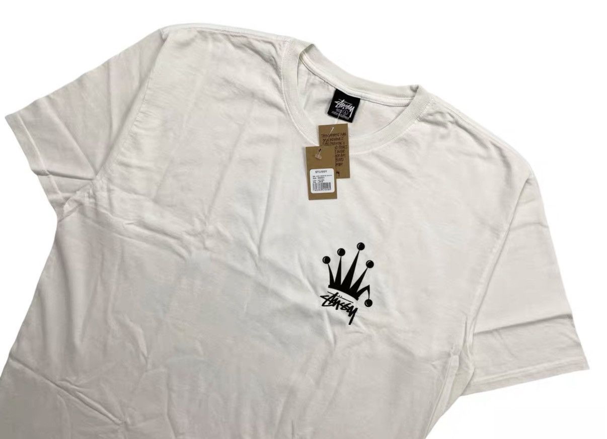Stussy Stussy Crown Tee J31 Size US L / EU 52-54 / 3 - 3 Thumbnail