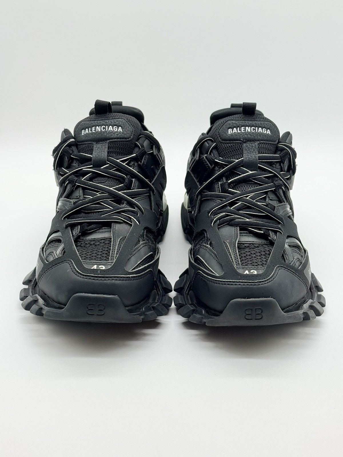 Balenciaga Size 10 - Balenciaga Track LED Sneaker Black Size US 10 / EU 43 - 4 Thumbnail