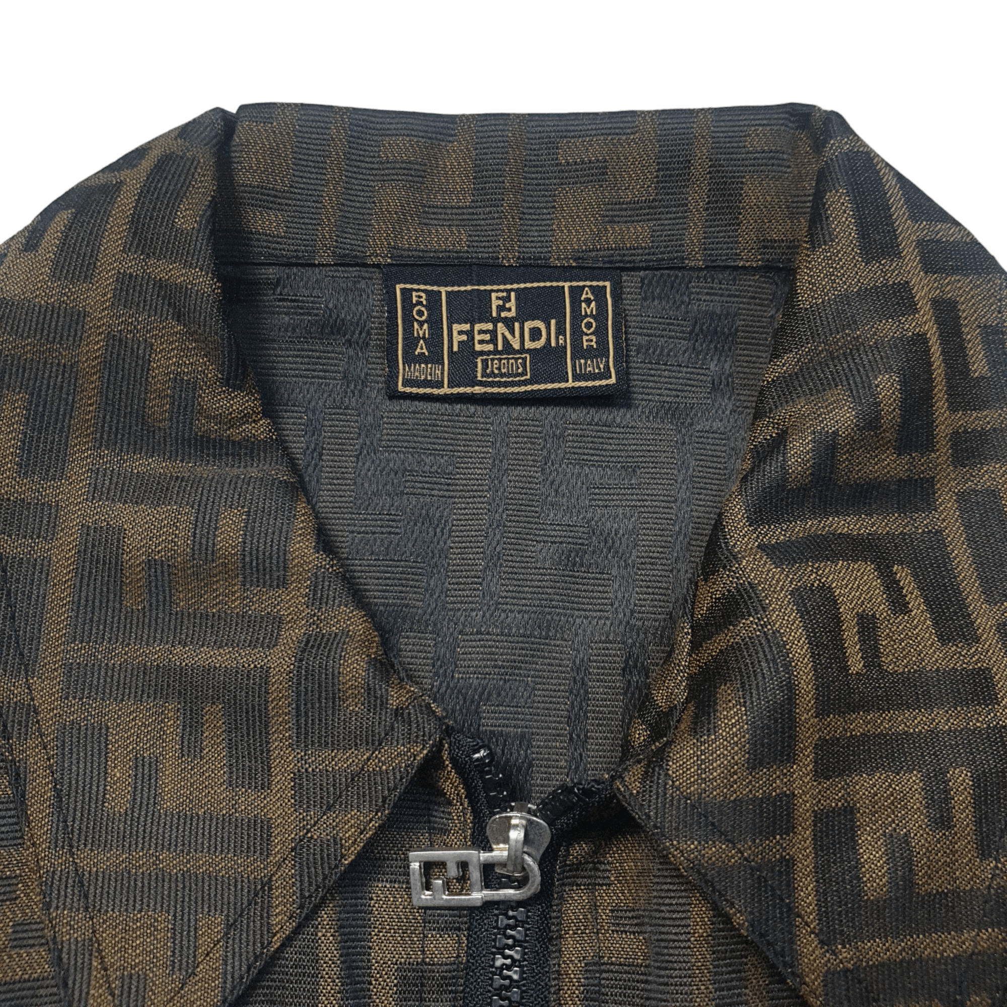 Fendi Vintage Fendi Zucca Vest Size M / US 6-8 / IT 42-44 - 6 Thumbnail