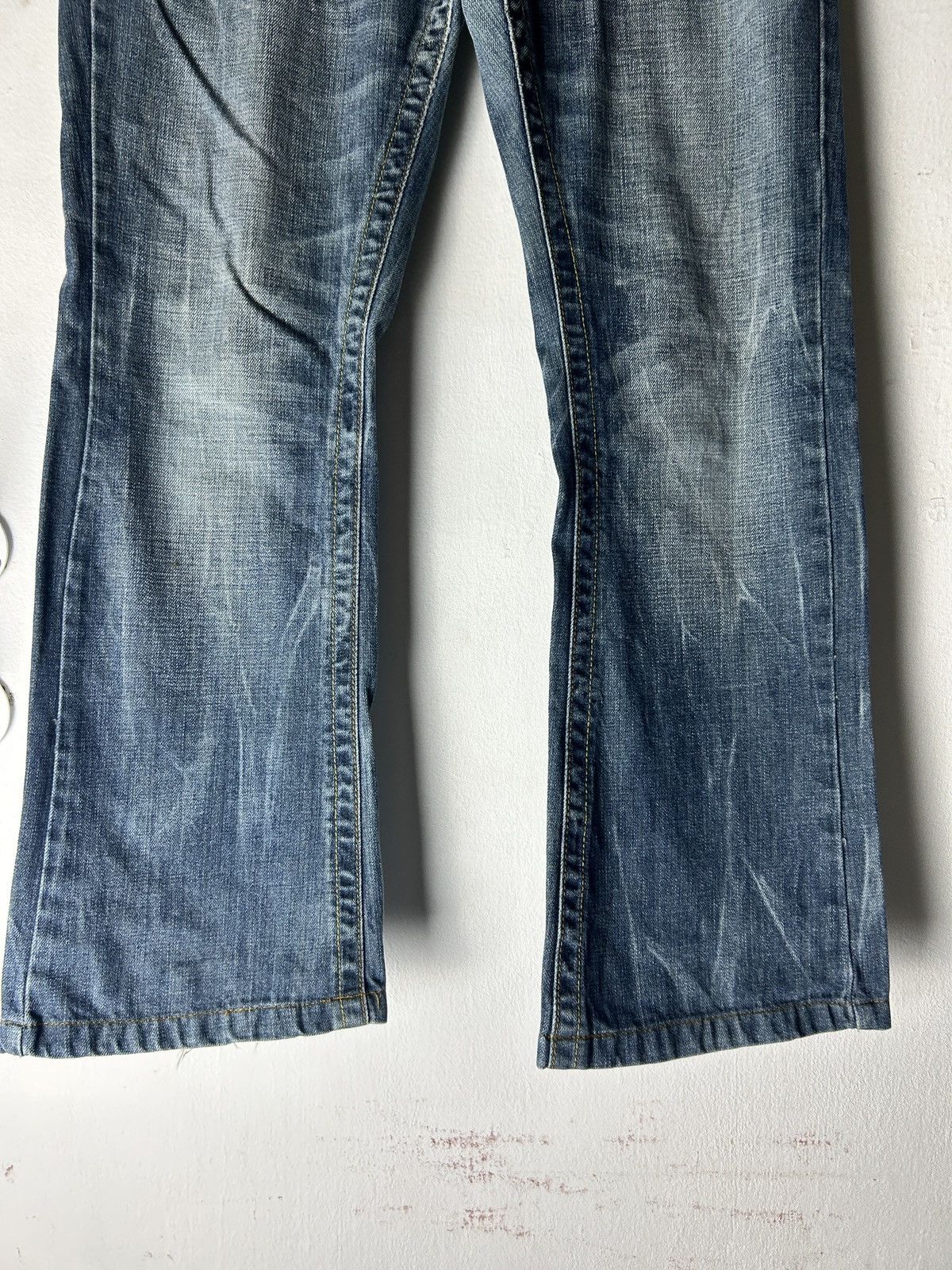 Yasuyuki Ishii MHR310 Tattoo Embroidery Flared Jeans Japanese denim lgb Size US 33 - 6 Thumbnail