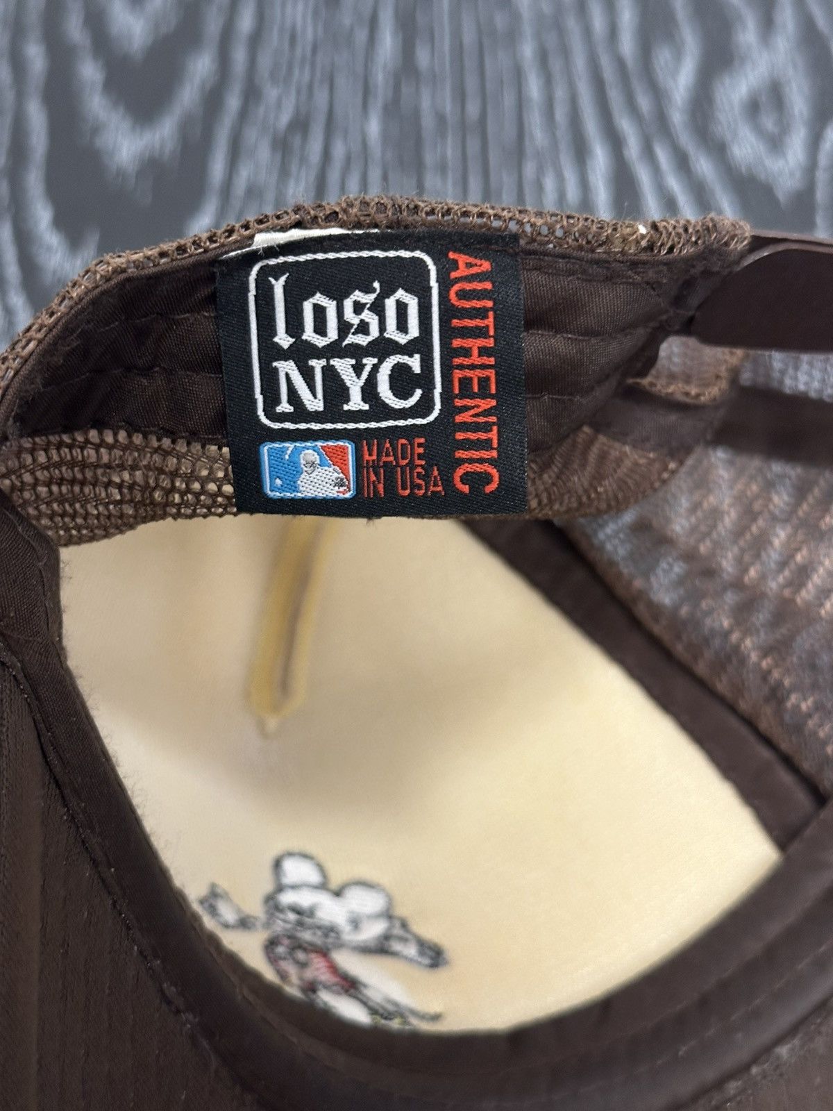 Designer Loso NYC Mickey Trucker Hat Size ONE SIZE - 5 Thumbnail